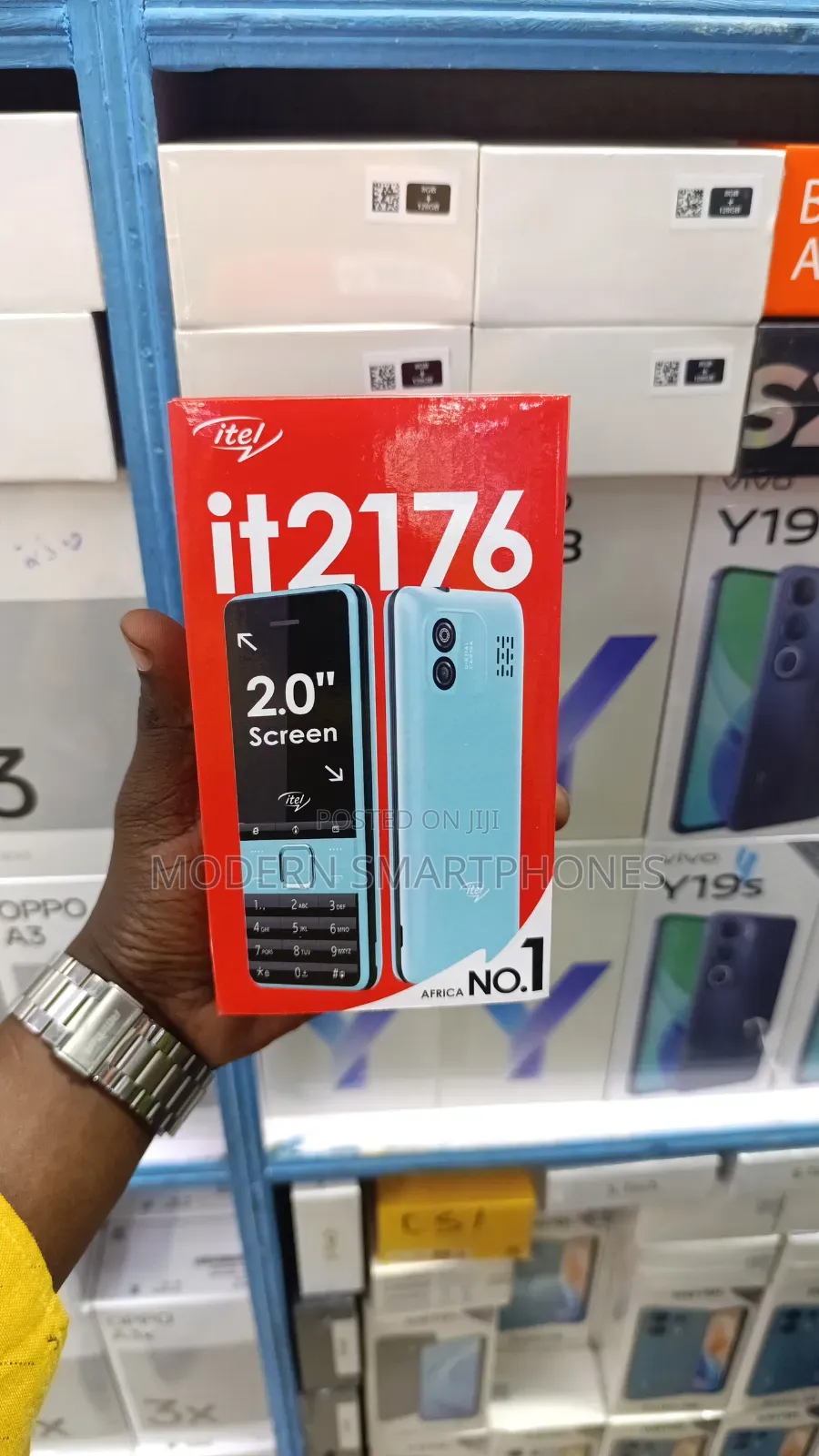 New Itel it2176 Black