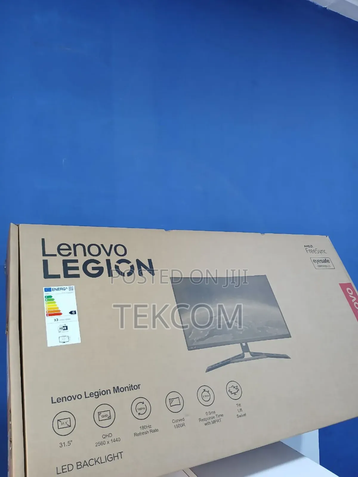 Lenovo Legion R32qc-30 Curved Gaming Monitor Qhd