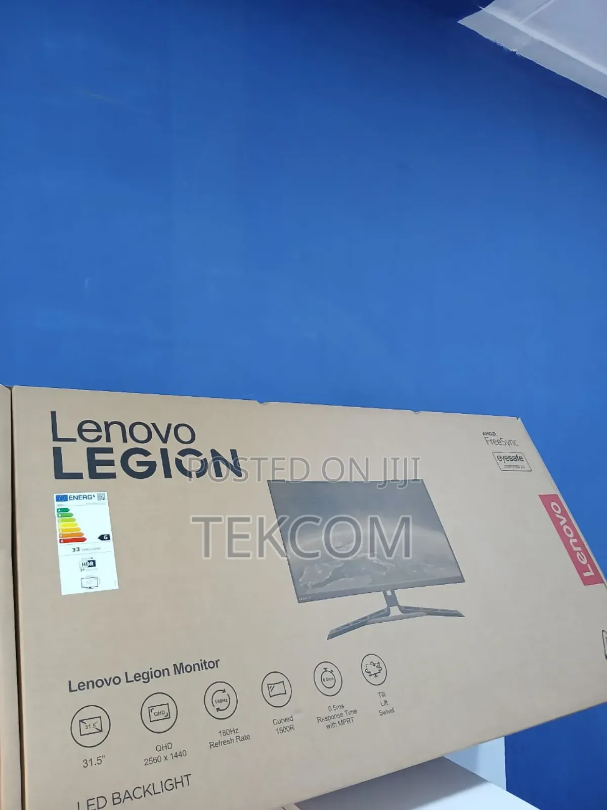 Lenovo Legion R32qc-30 Curved Gaming Monitor Qhd