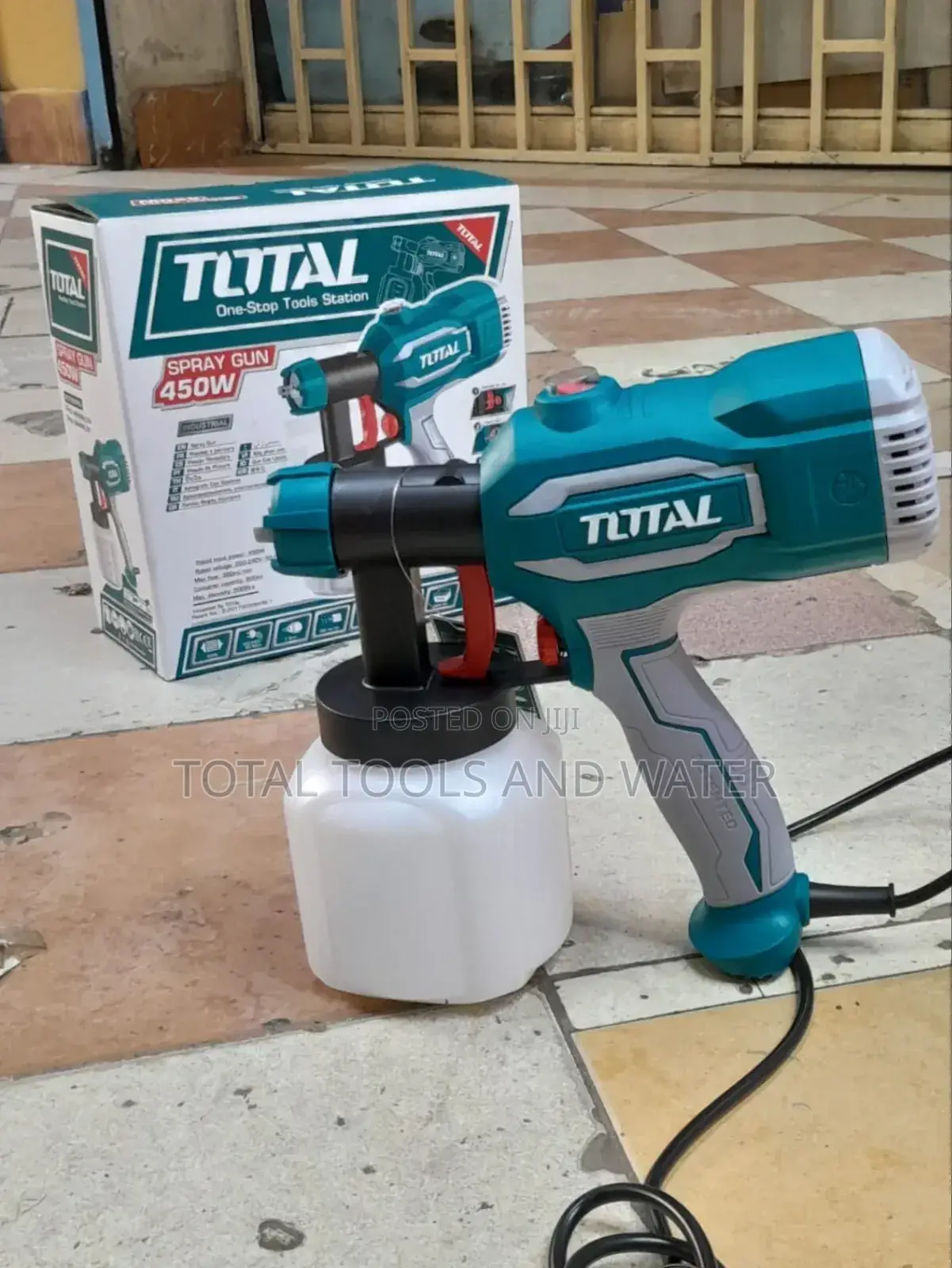 Total Continuous Duty Spray Gun 450w