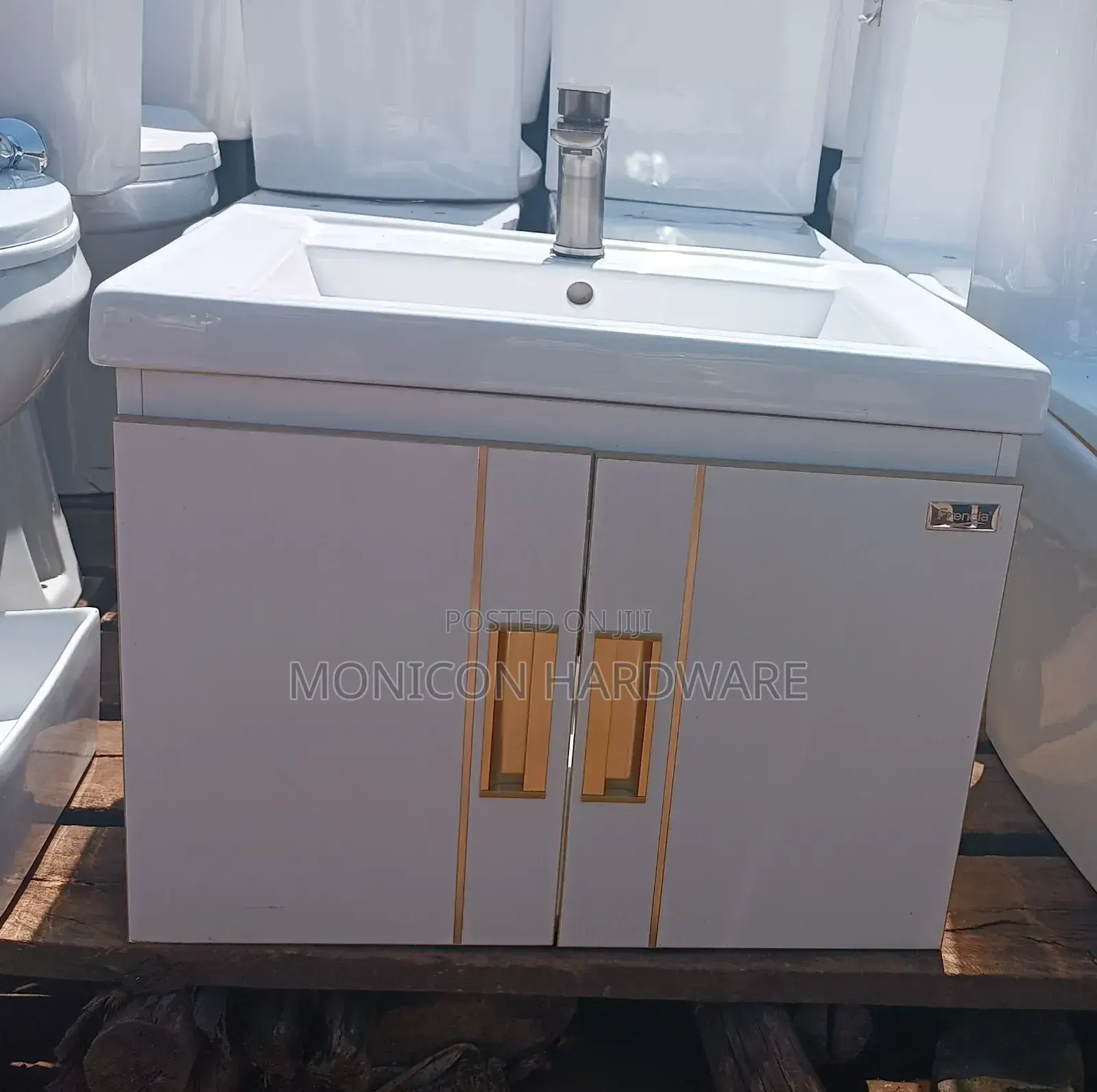 Elegant Vanity Cabinet