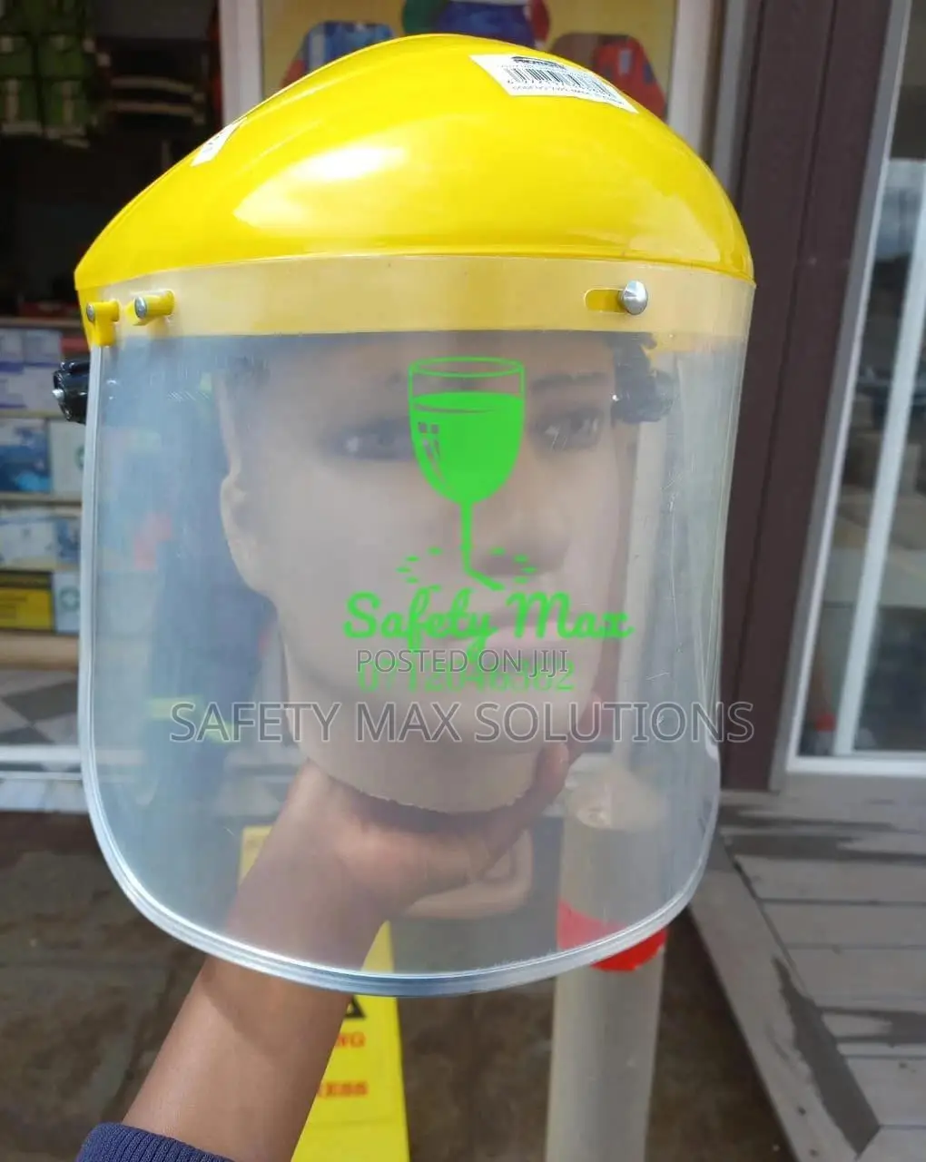 Face Shield Yellow