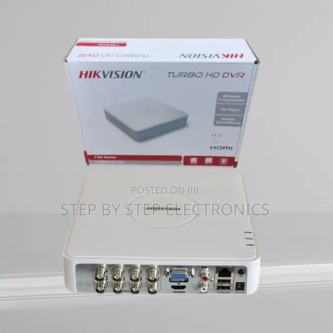 Hikvision 8 Channel Turbo Hd Upto 1080p DVR Machine-White