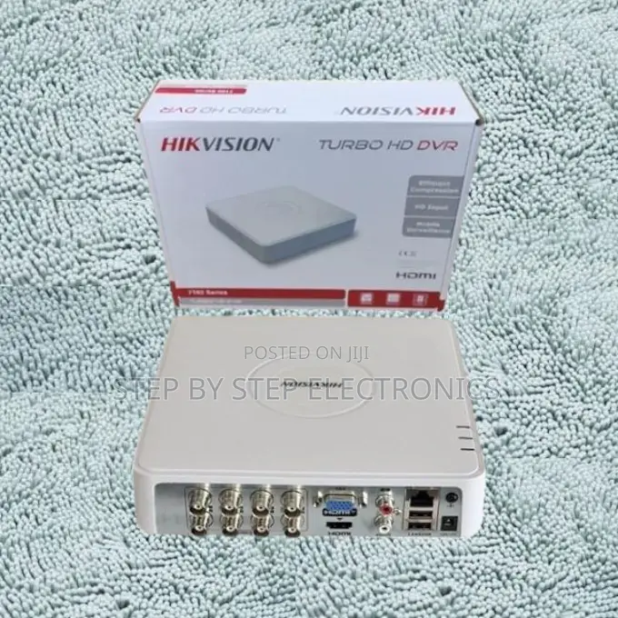 8 Channel Remote Monitoring Upto 1080p DVR Machine- White