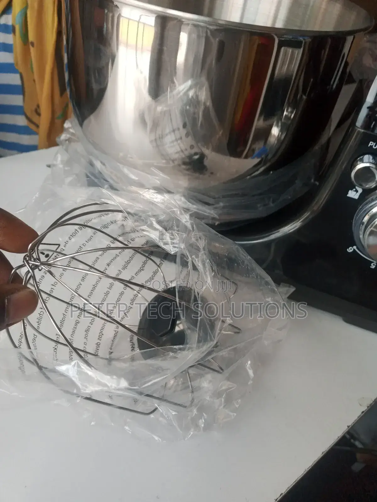 New Inn 
Reki Commercial Stand Mixer 6l Stainless Steel B