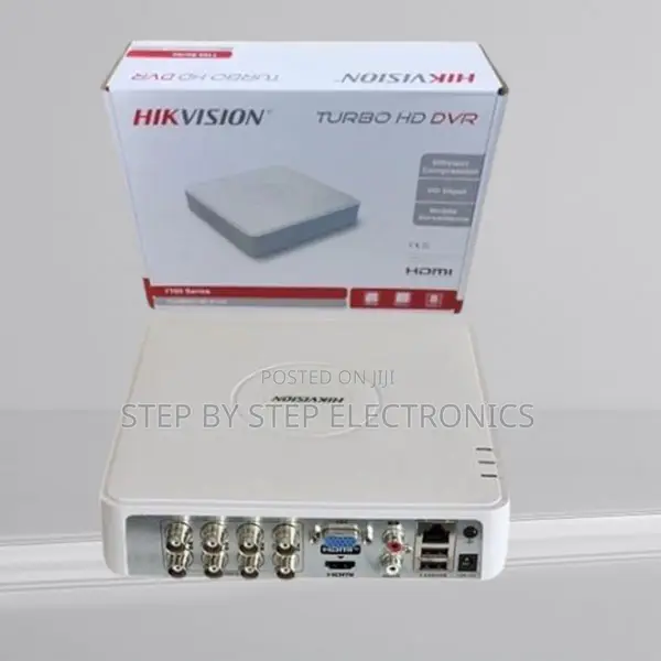 Hikvision 4 Channel Upto 1080p Turbo Hd DVR Machine- White