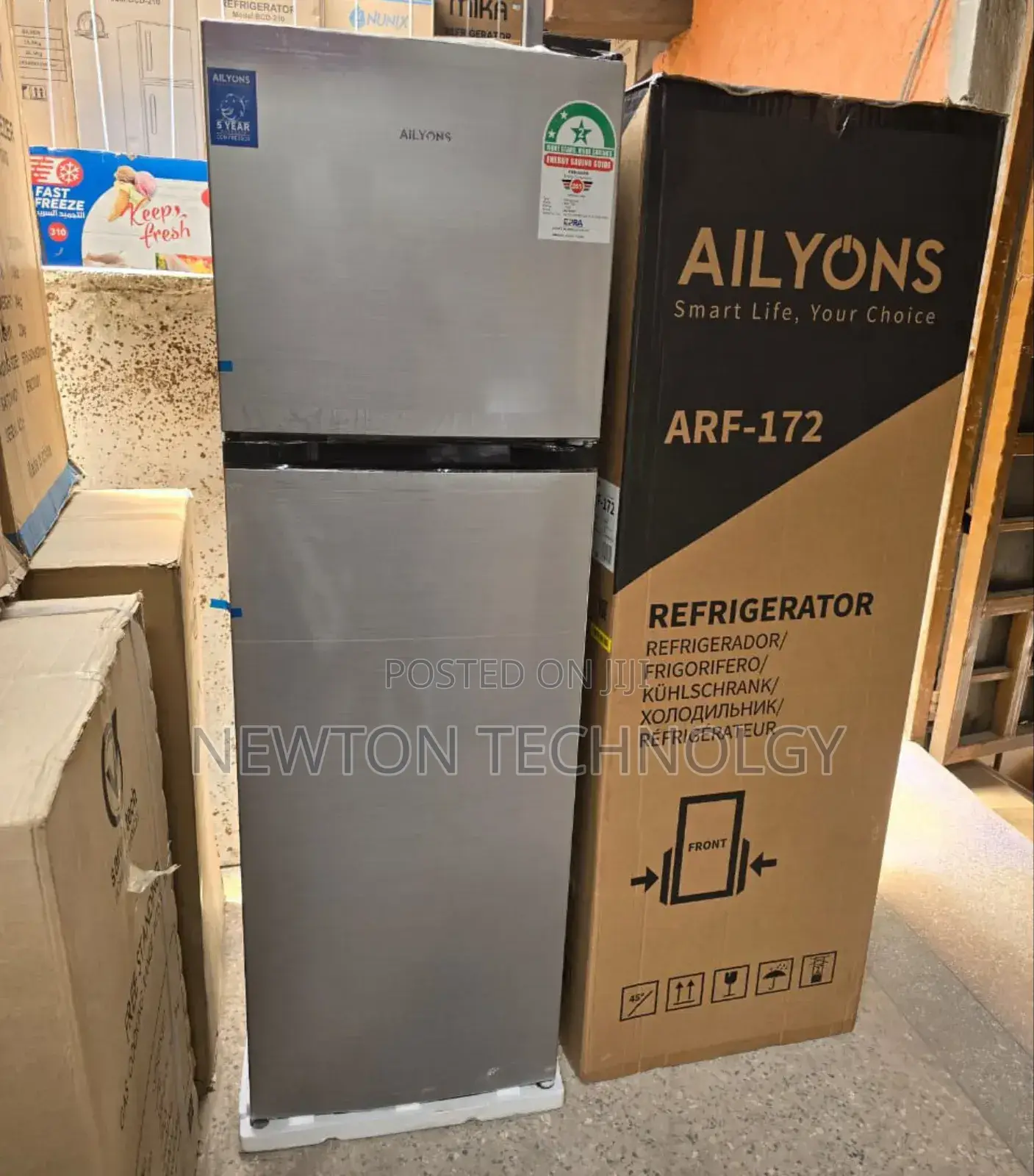 168 Litres Double Door Ailyons Refrigerator