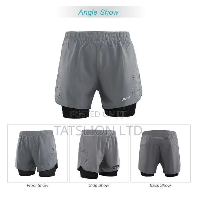 Men's 2-in-1 Running Shorts