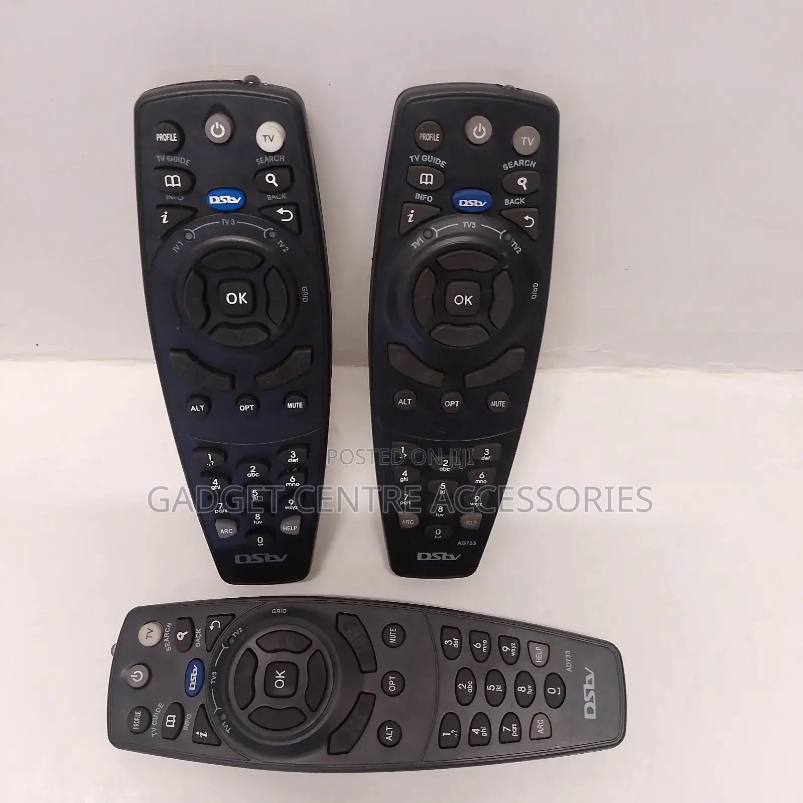 Blue Button DSTV Remote