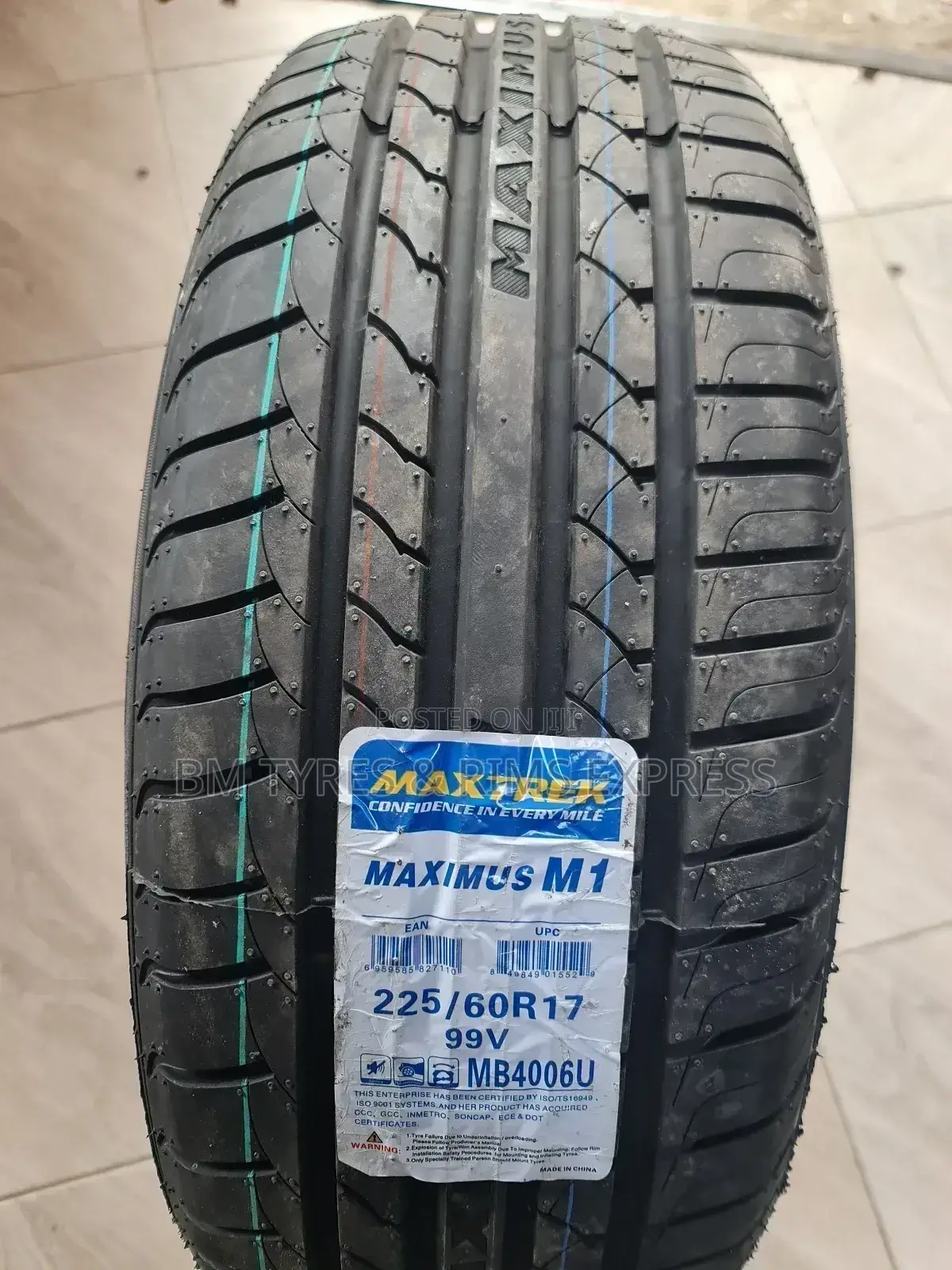 225 /60 R17 Maxtrek