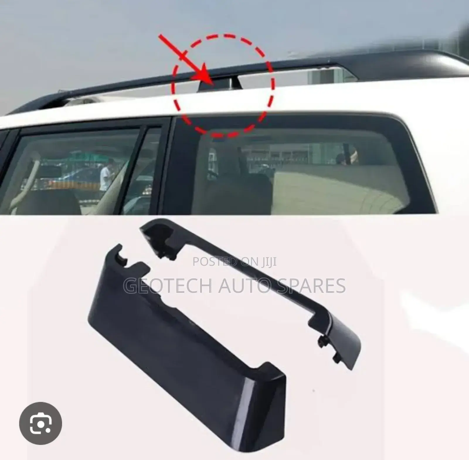 Toyota Land Cruiser Fj 120 Centre Roof Rack Covers