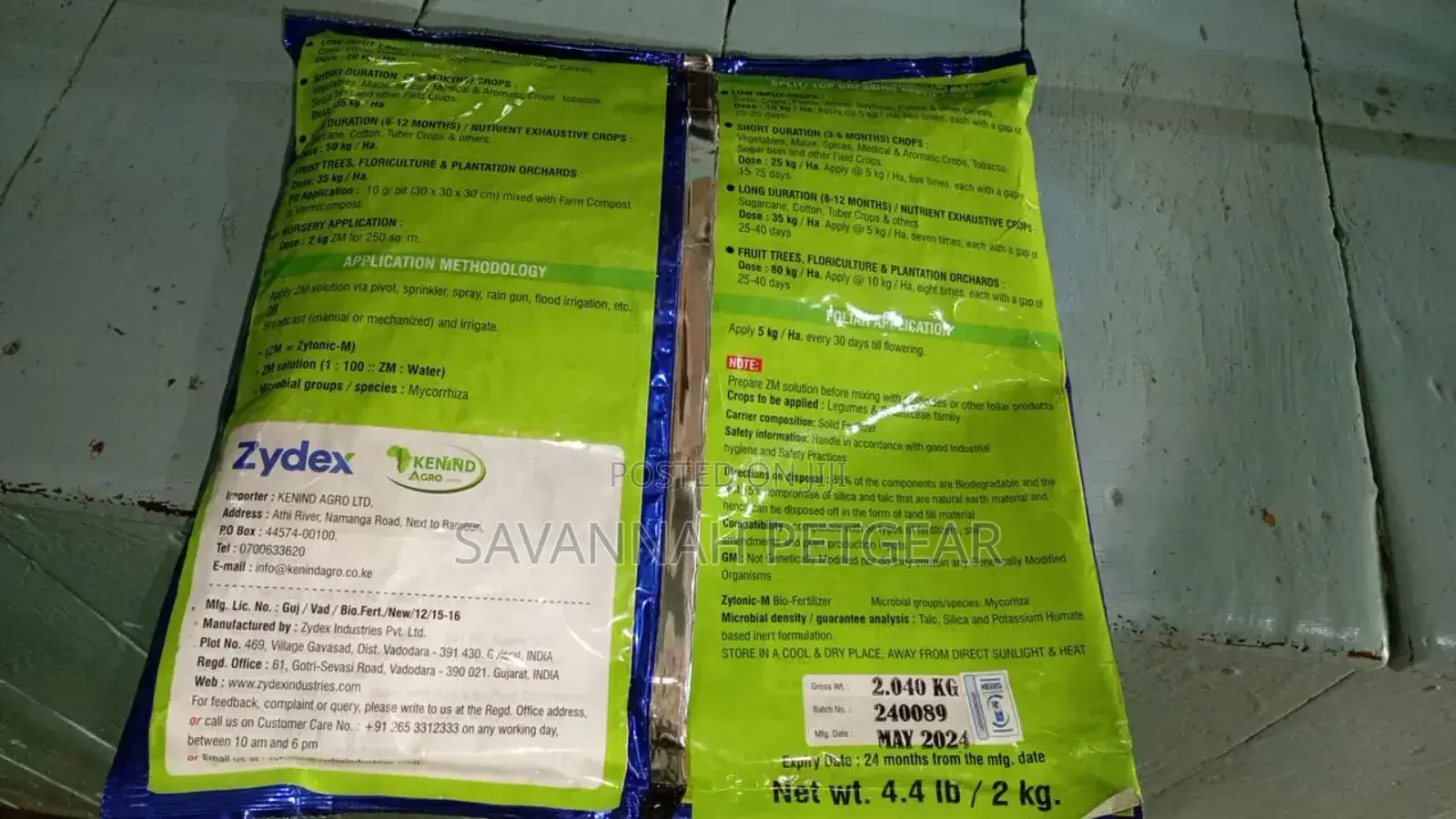 Zytonic-M Biology Booster Bio-Fertilizer - 2kg