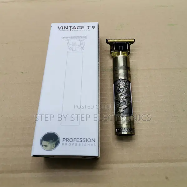 Low-Cost Vintage T9 Electric Hair Cutting Machine for Men