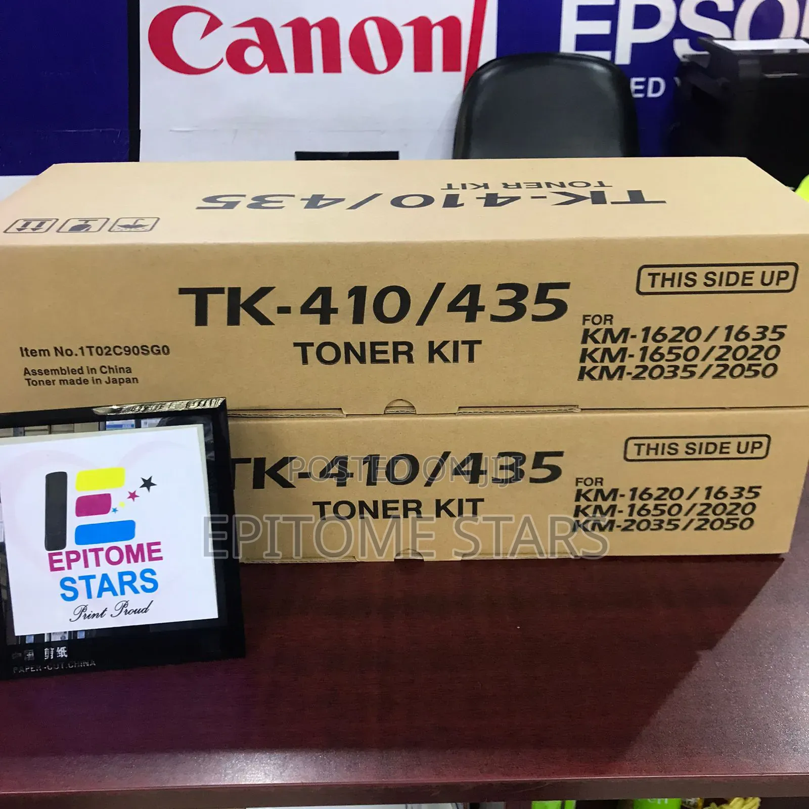 Km_1650 And Km_1635 Toner Tk 410/435 Yield Upto 10,000