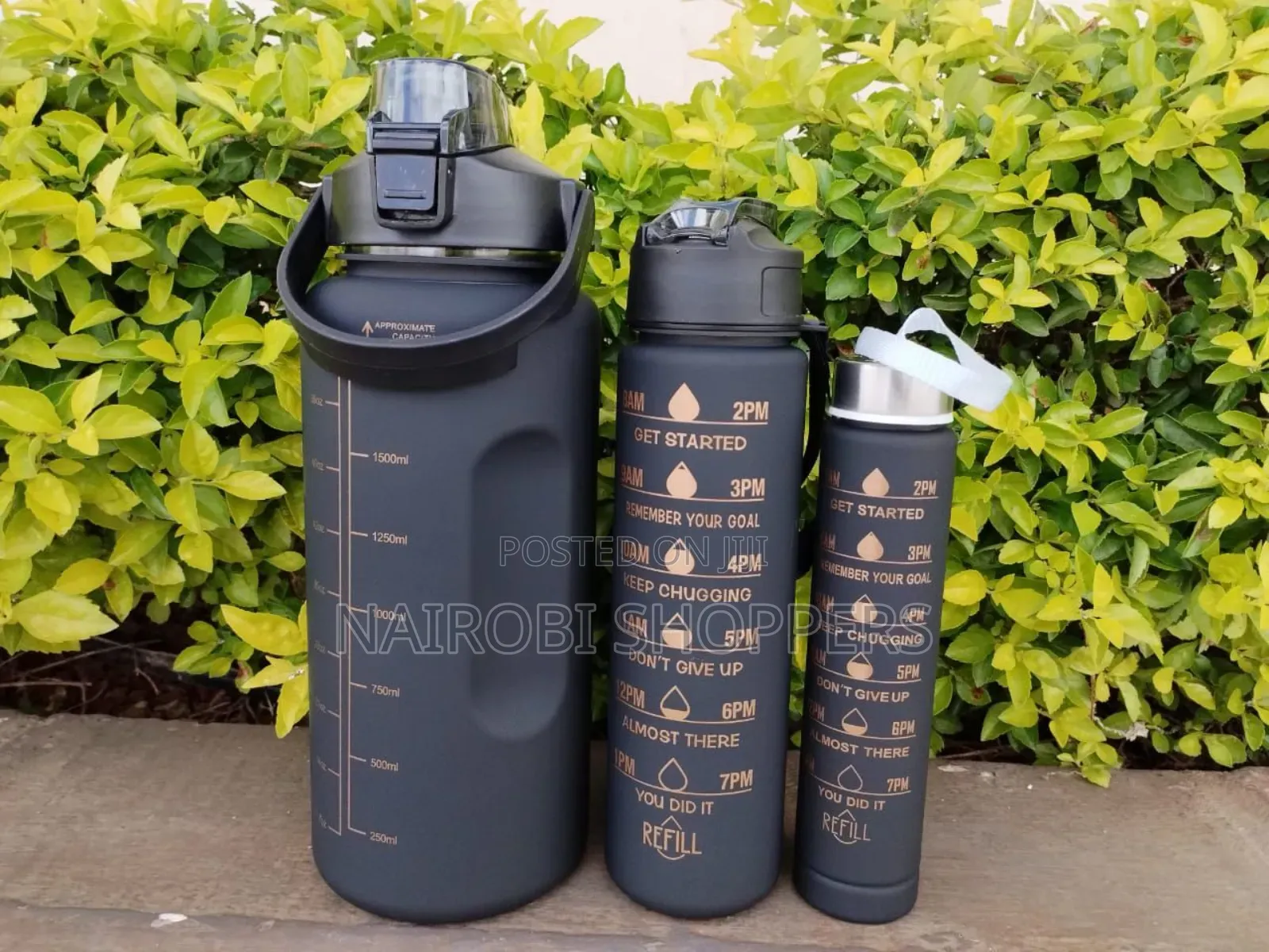 Water Bottles 3pcs / 3 in 1