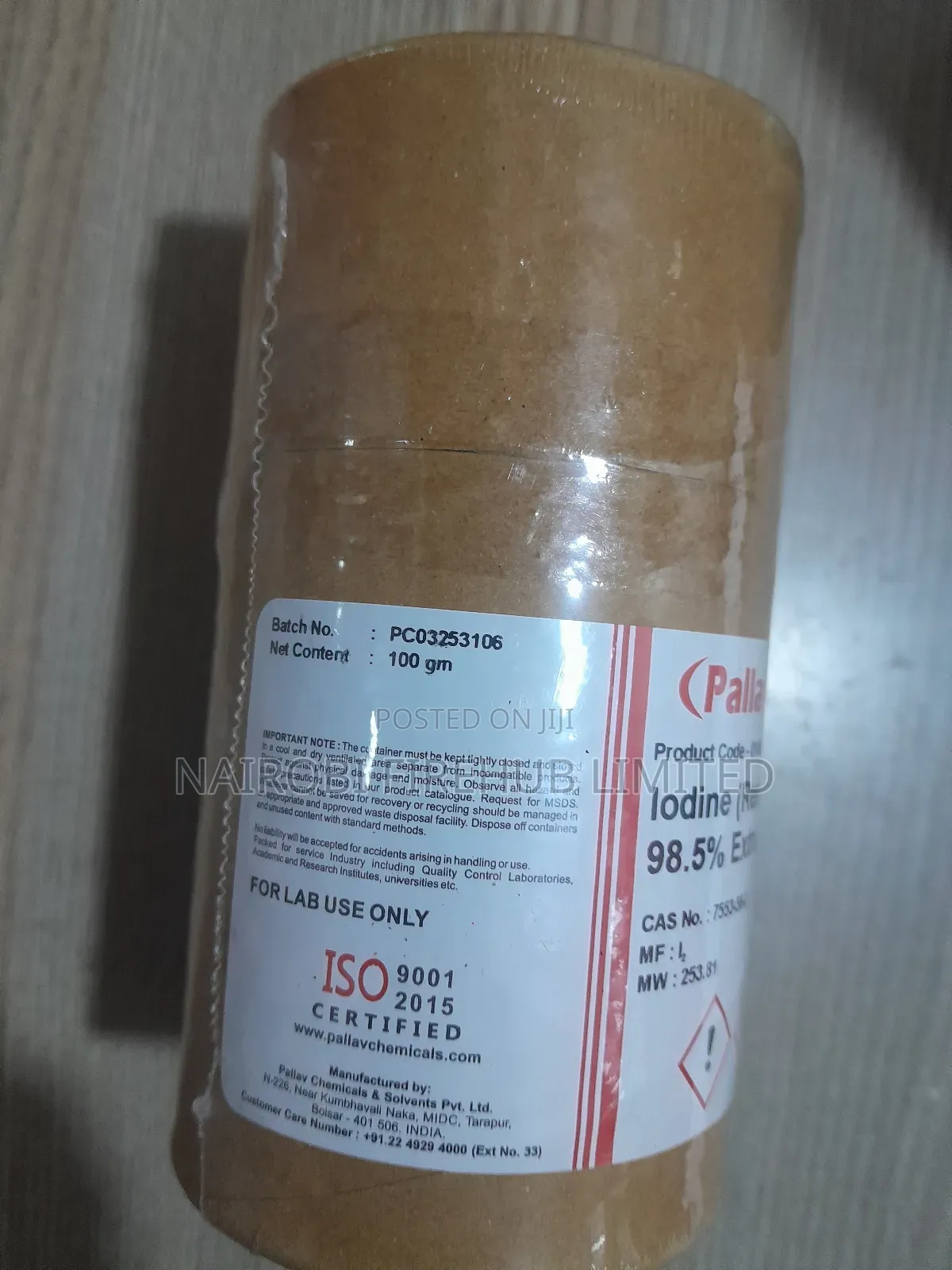 Iodine Pellets 100gms