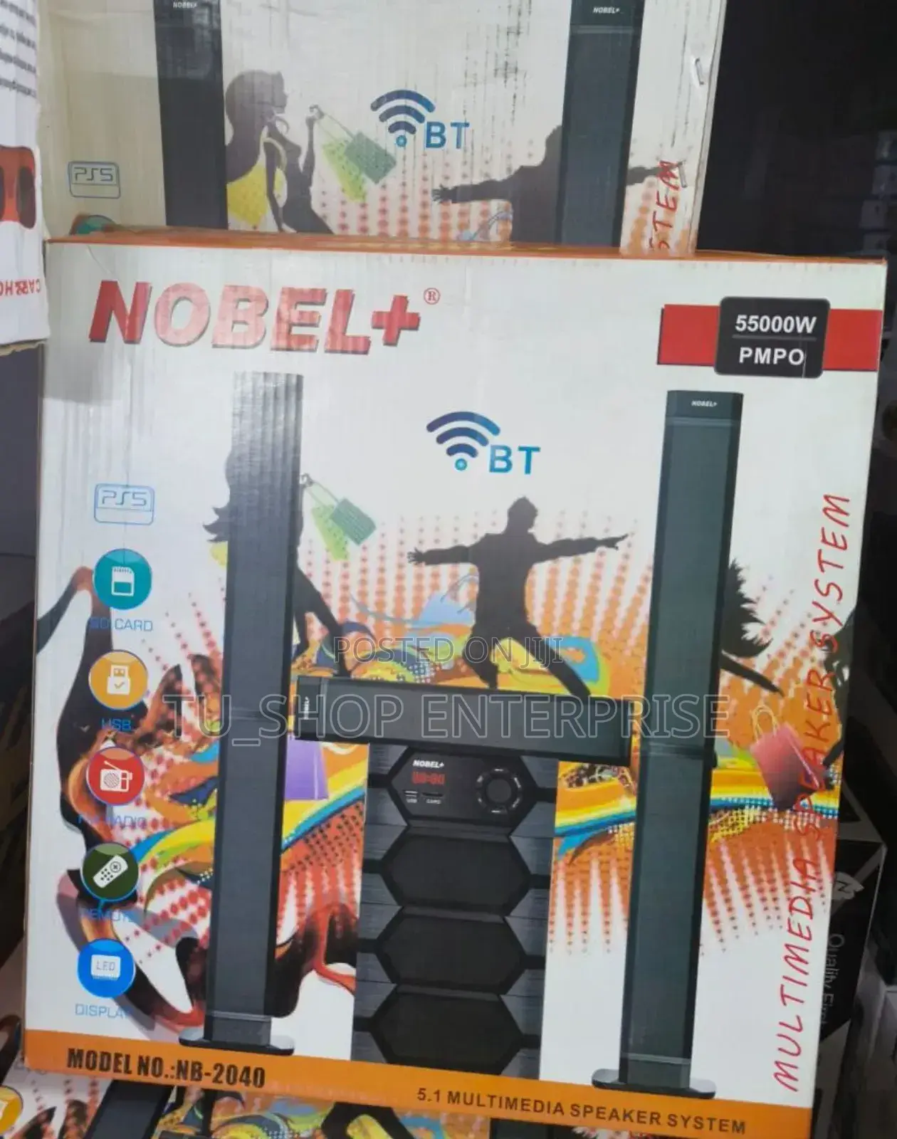 Nobel!!Nobel Nb-1214 5.1ch High Tech Multimedia