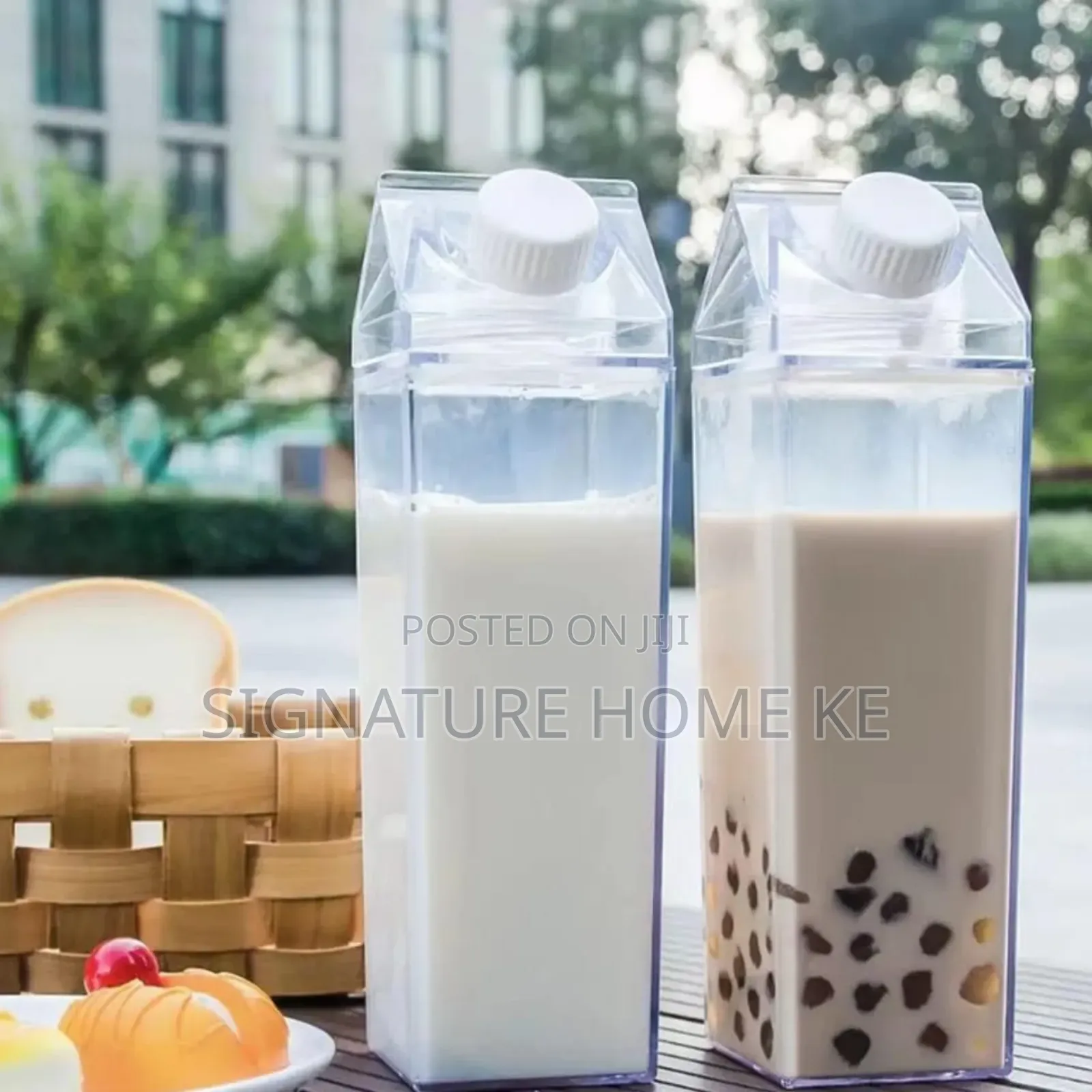 1l Acrylic Milk Fridge Bottle