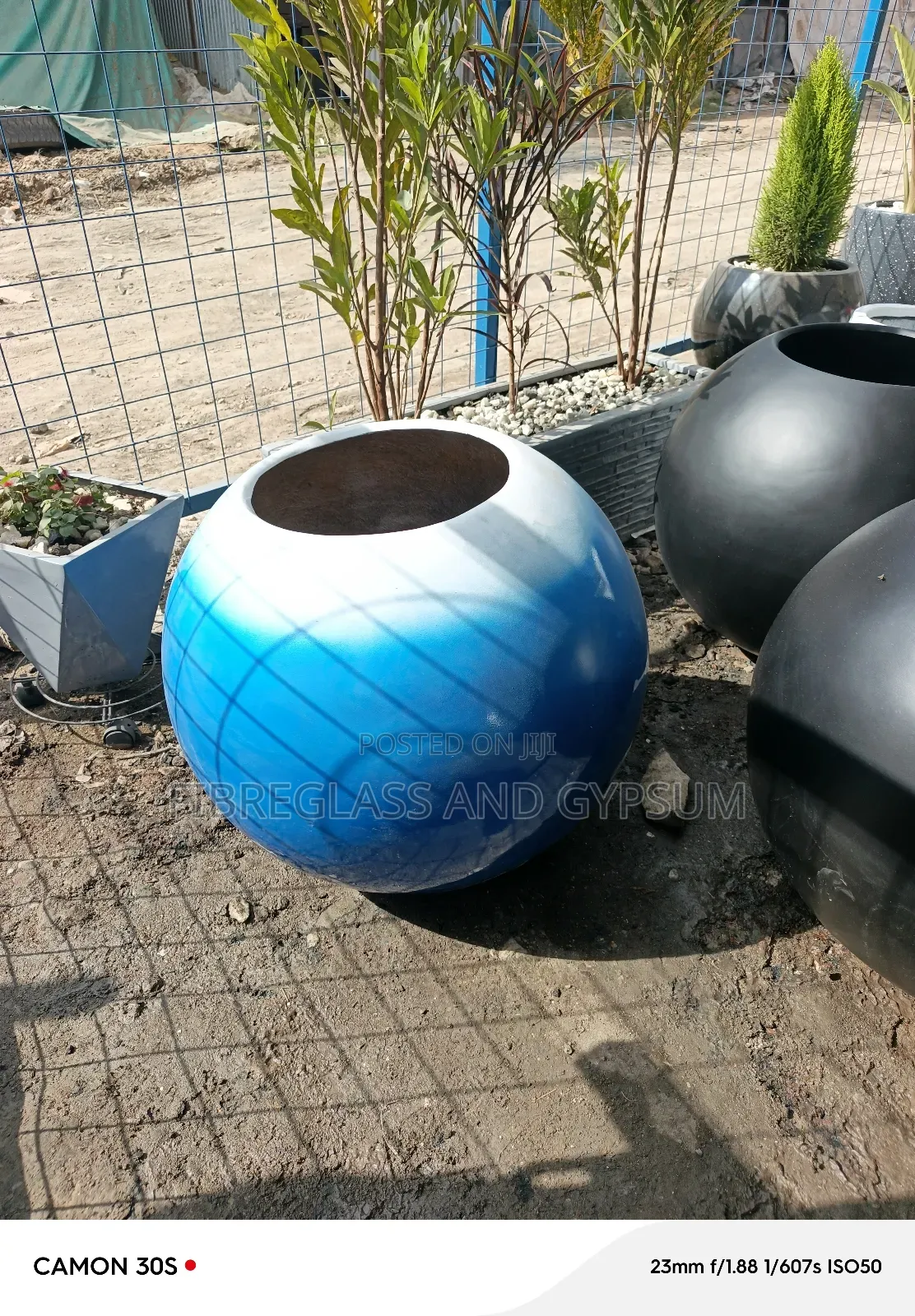 Fibreglass Round Pot