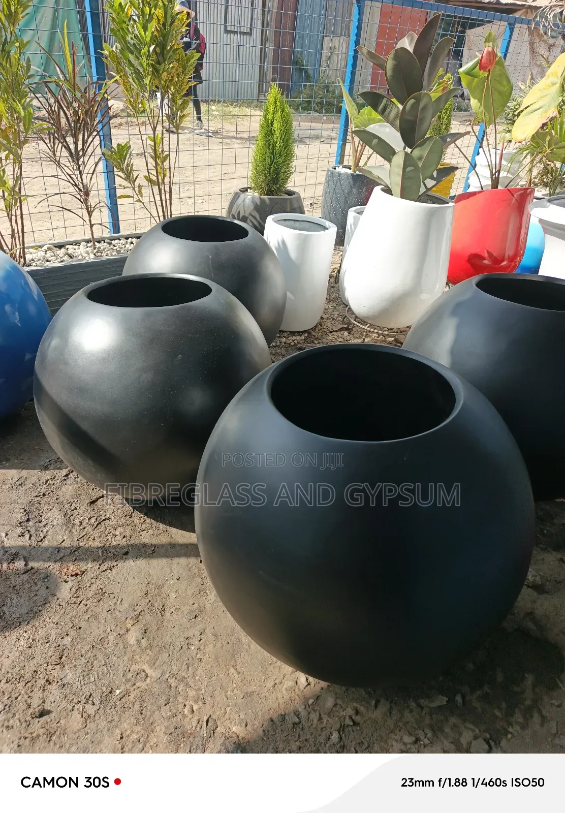 Fibreglass Round Pot