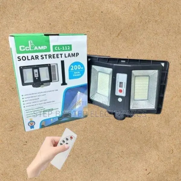 Original 200watts Solar Street Lamp Motion Detection Sensor