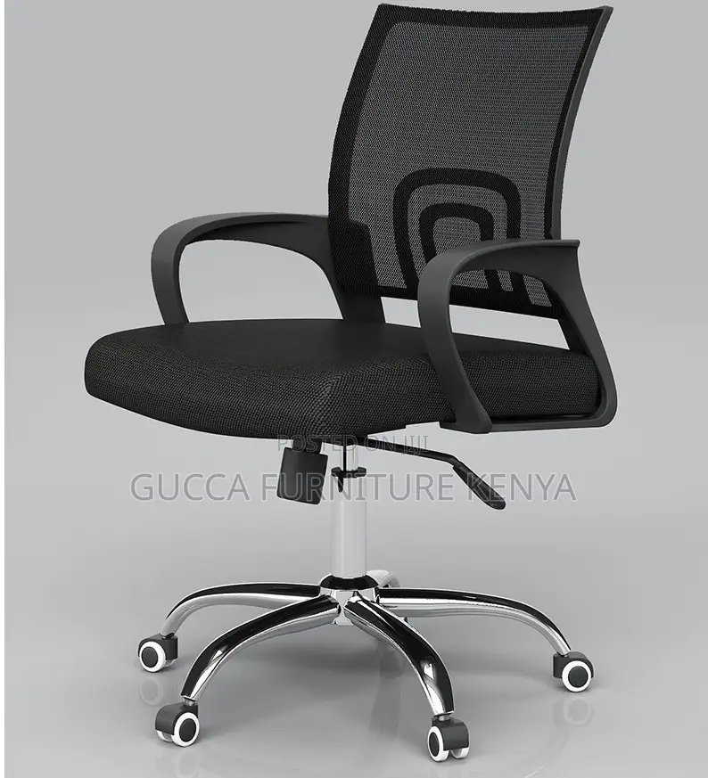 Office Chair:Staff Computer Simple Boss Meeting Chair-Swivel