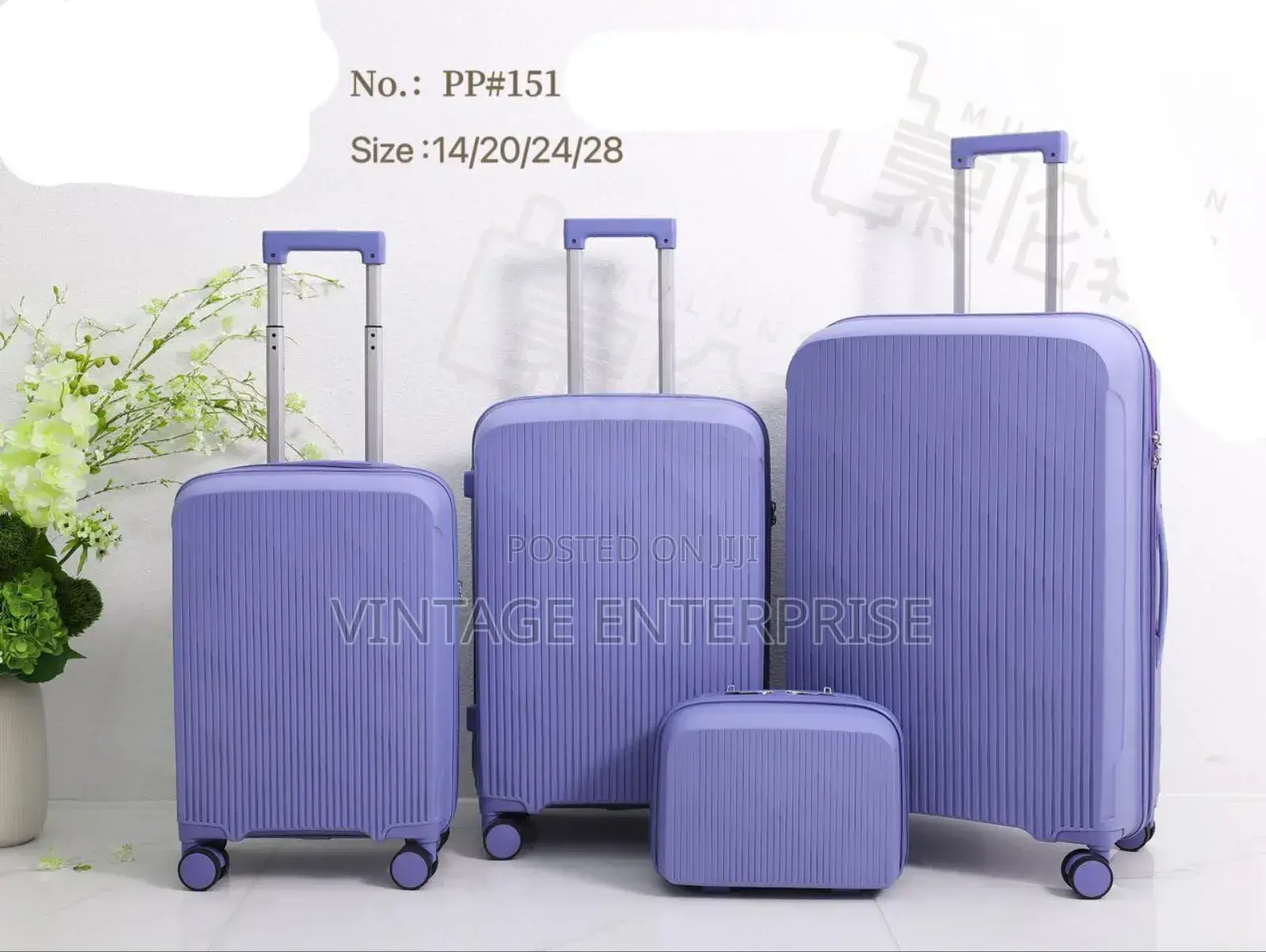 4in1 Unbreakable Luxurious Suitcase