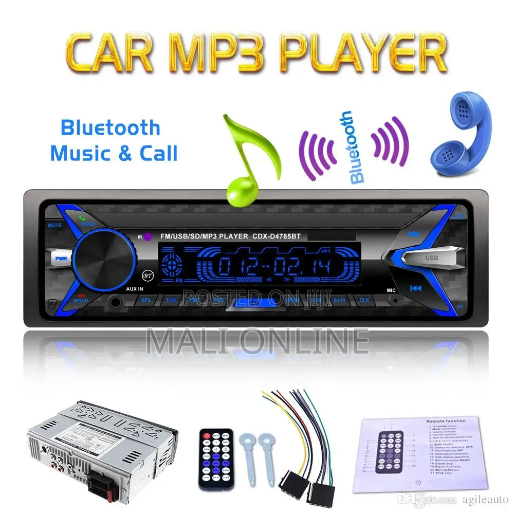 Multifunction Car Mp3player Fm Radio & Detachable Face Panel