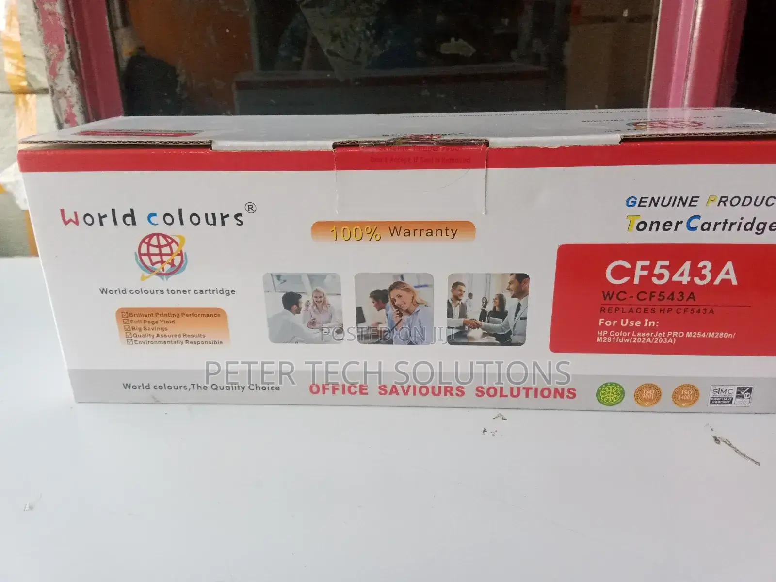 Worldcolor 203a Magenta Laserjet Toner Cartridge (Cf543a)