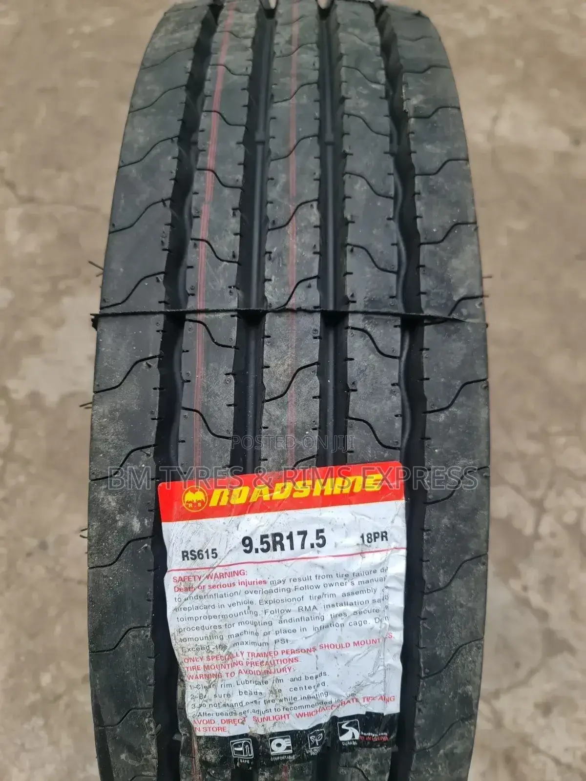 9.5 R17.5 Roadshhine Tyres (Commercial)