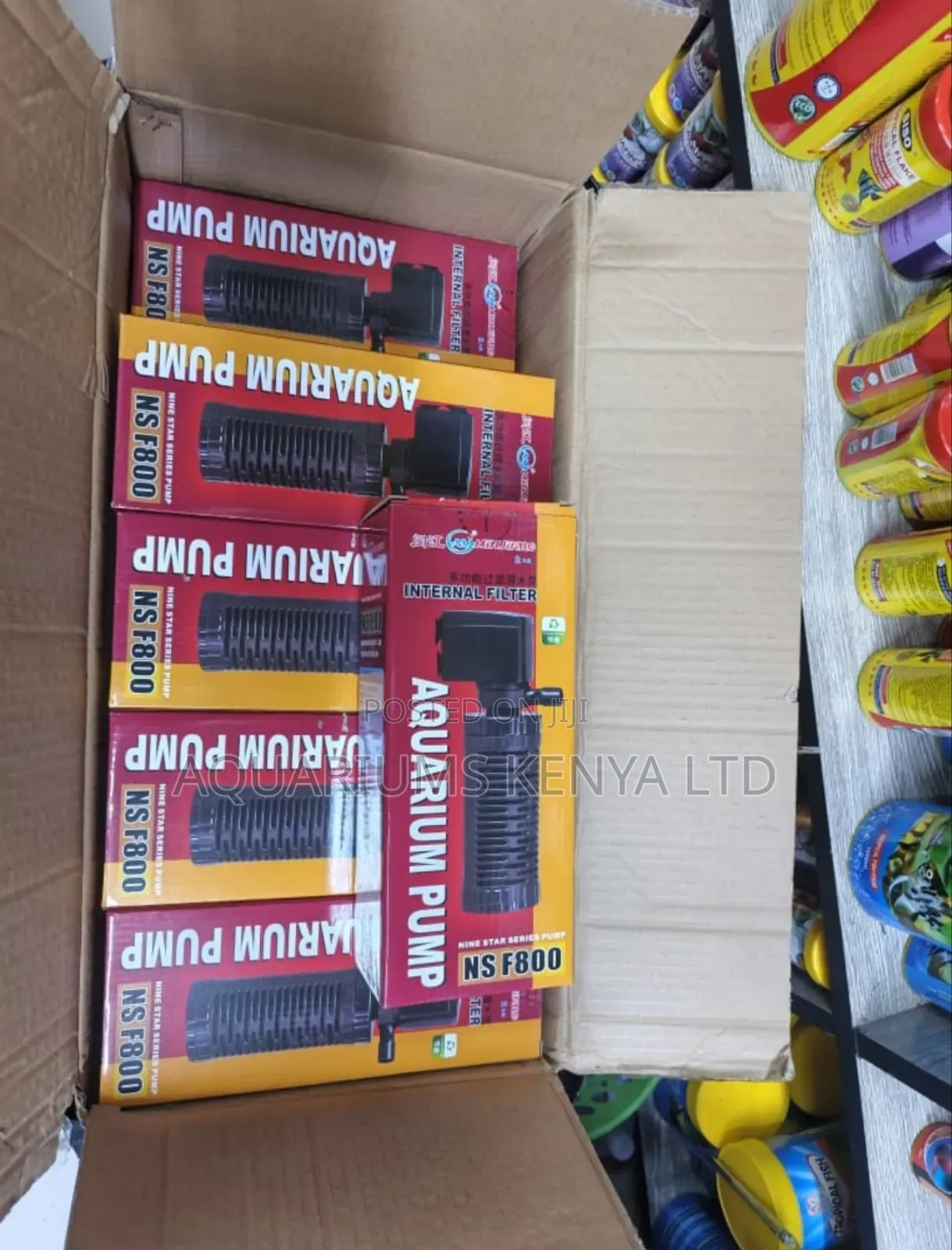 Aquarium Pump Ns F800, Red Box