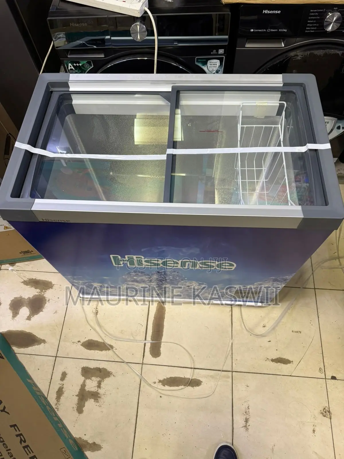 Hisense 201l Display Freezer