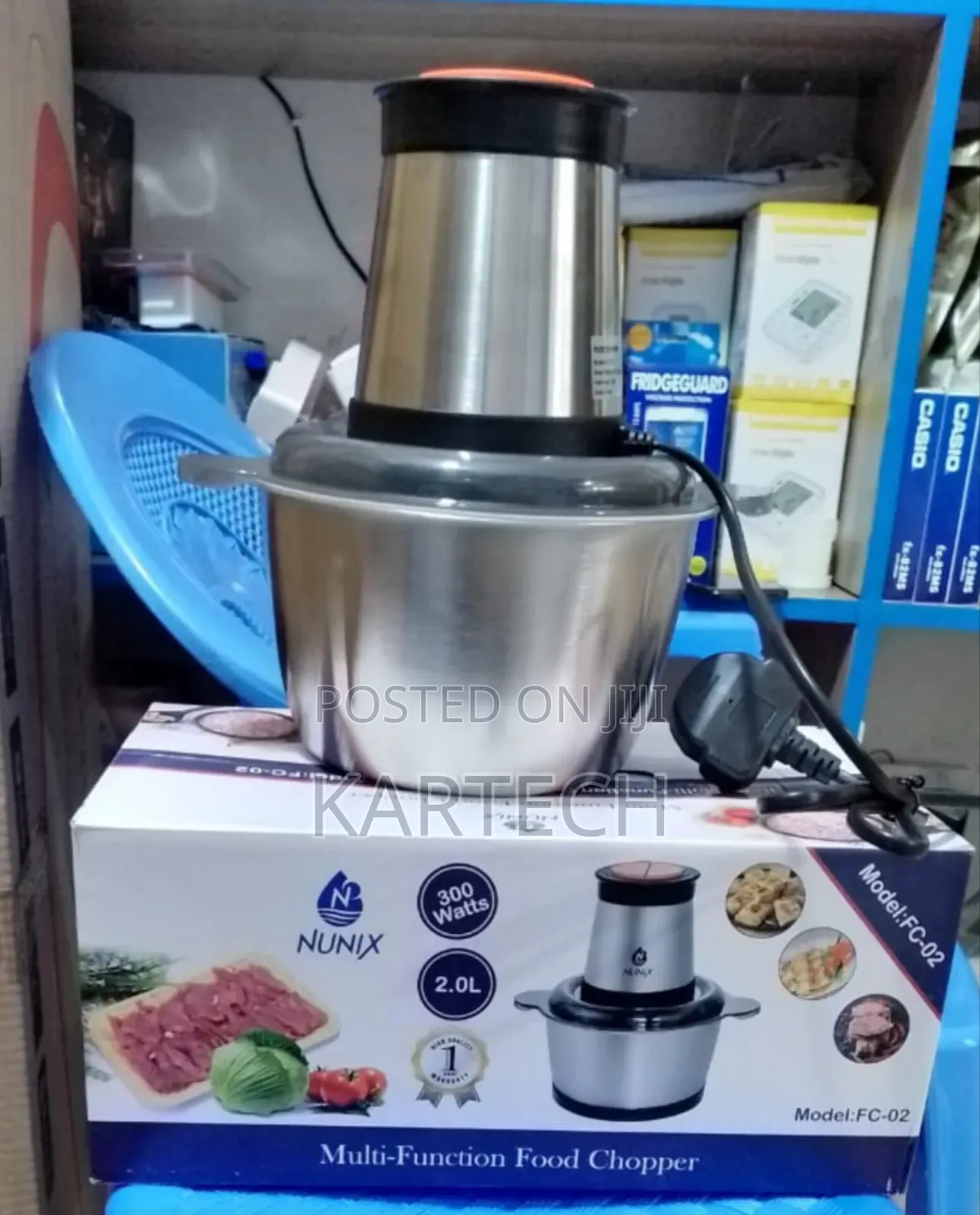 300watts Nunix Food Chopper 2 Litres