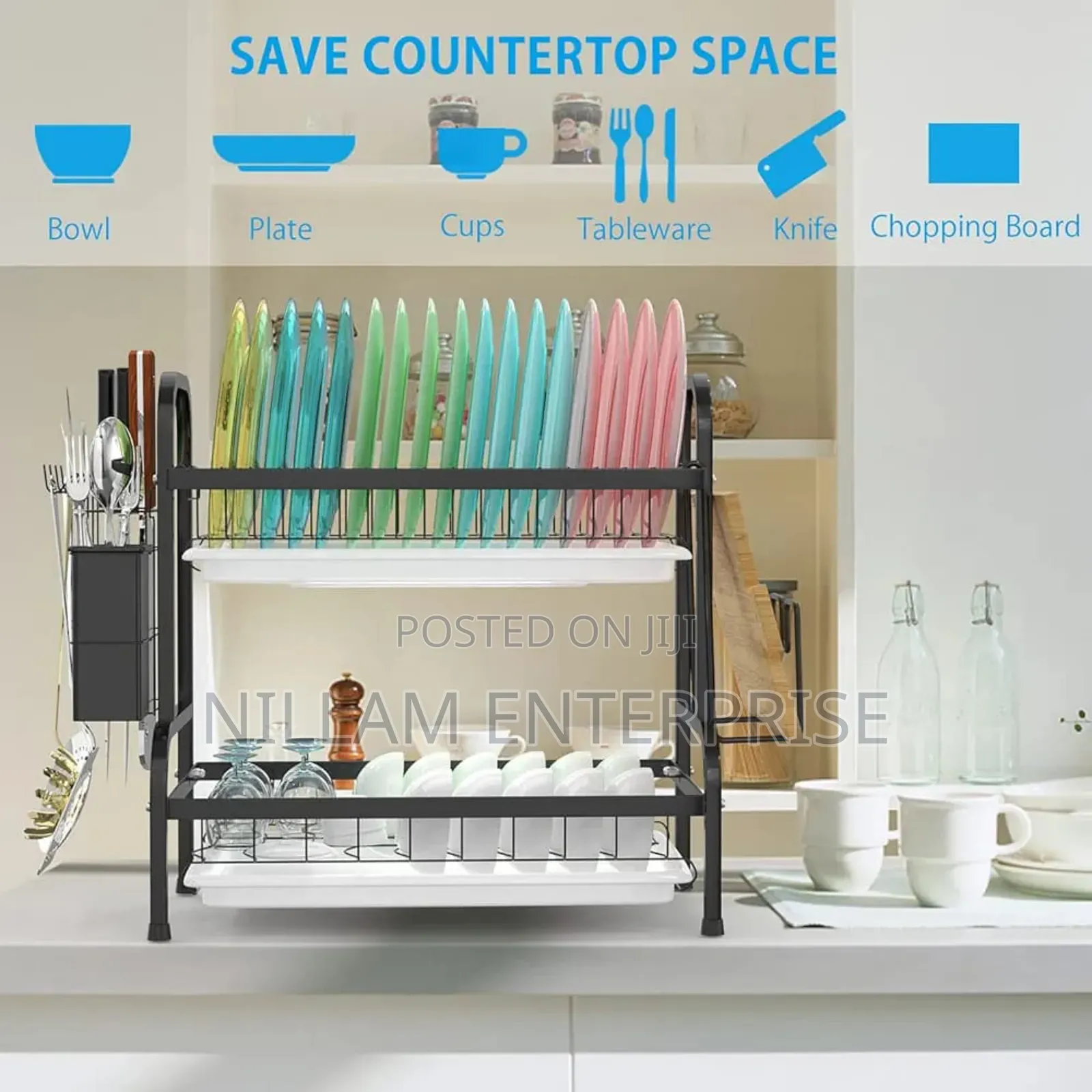 2 Tier Dish Rack