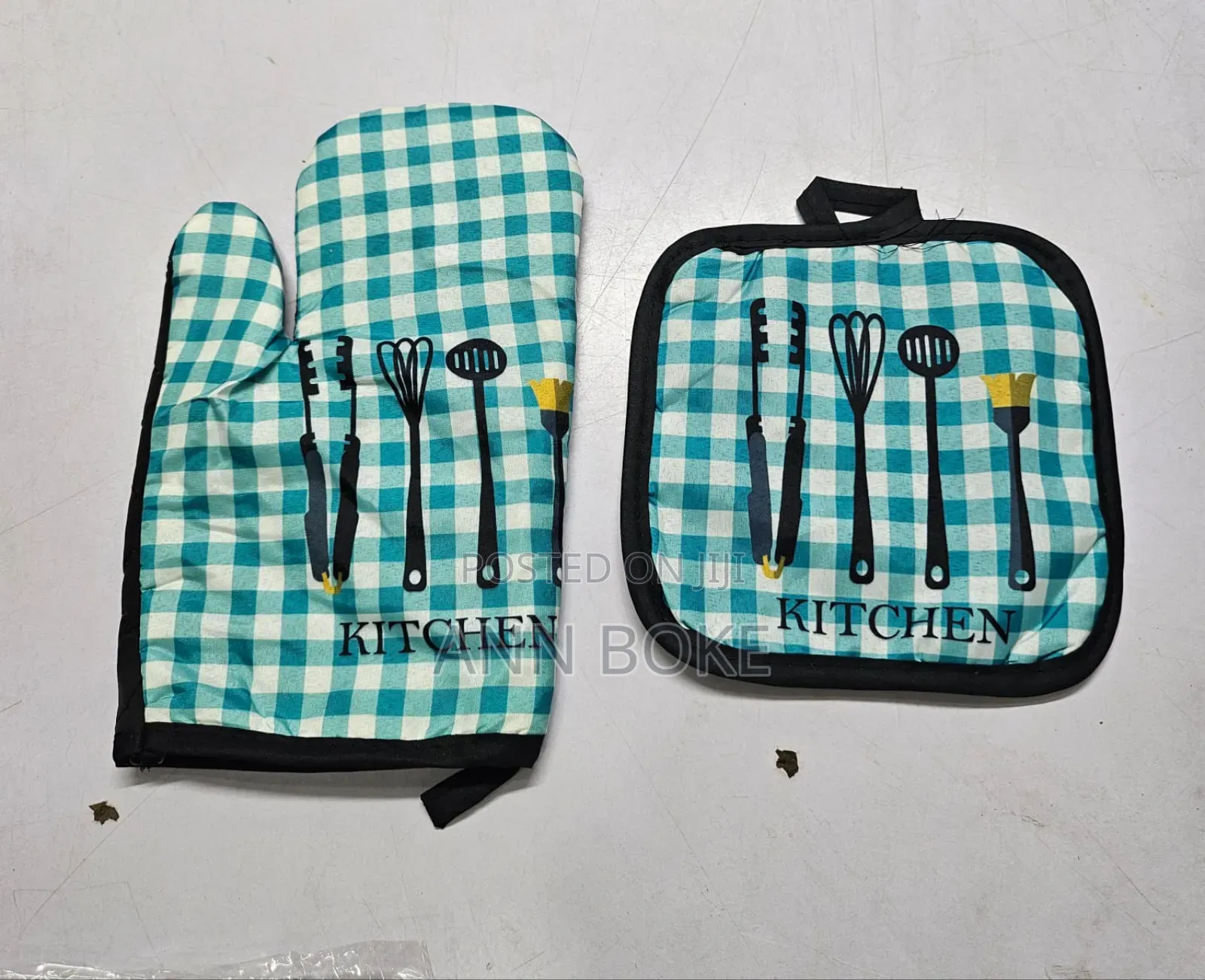 *2in1 Oven Glove Minten Mitt +Mat Now Available in 4 Colours