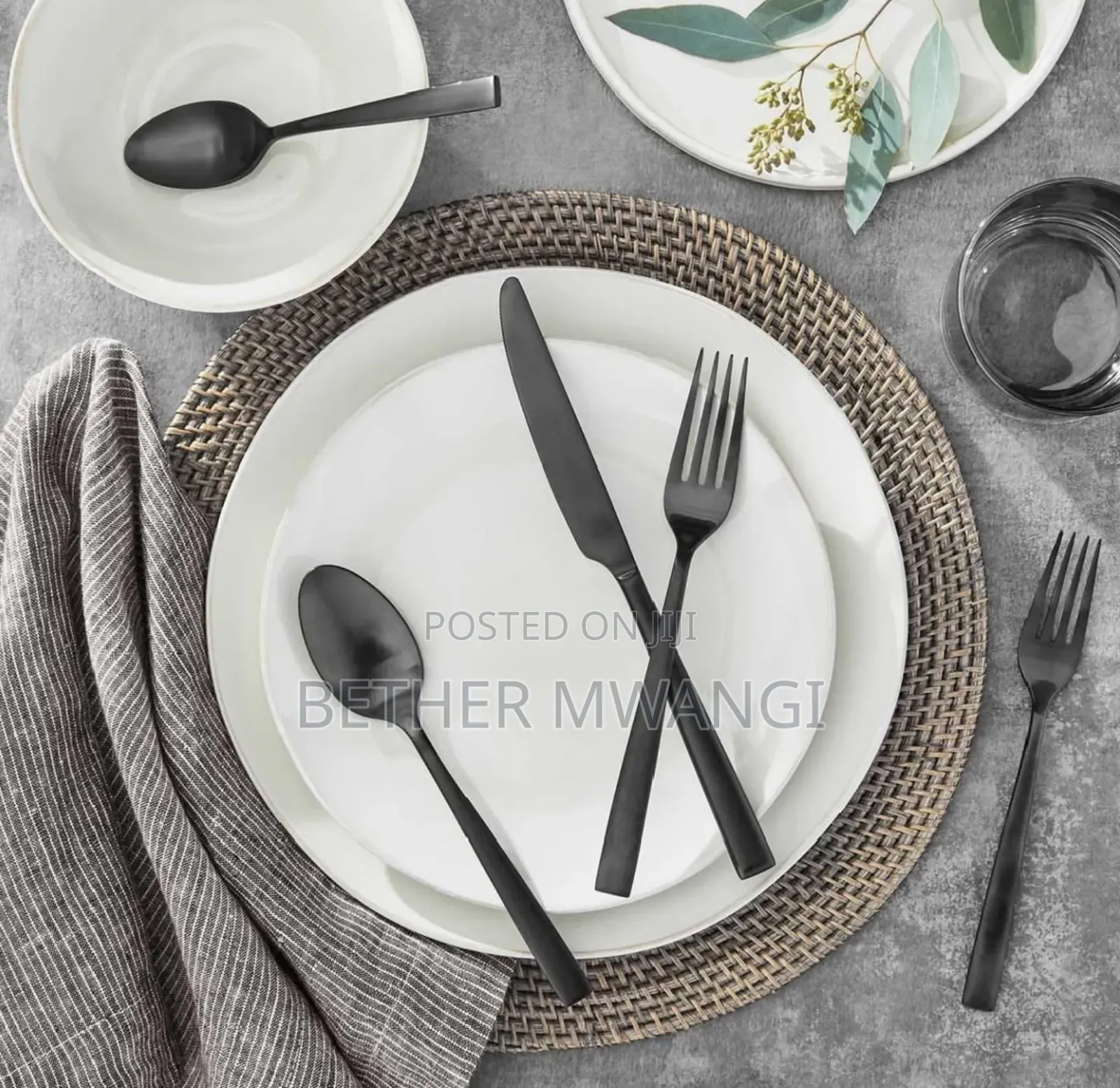 20 PCS High Quality 18/10 Stainless Steel Flatware Set
