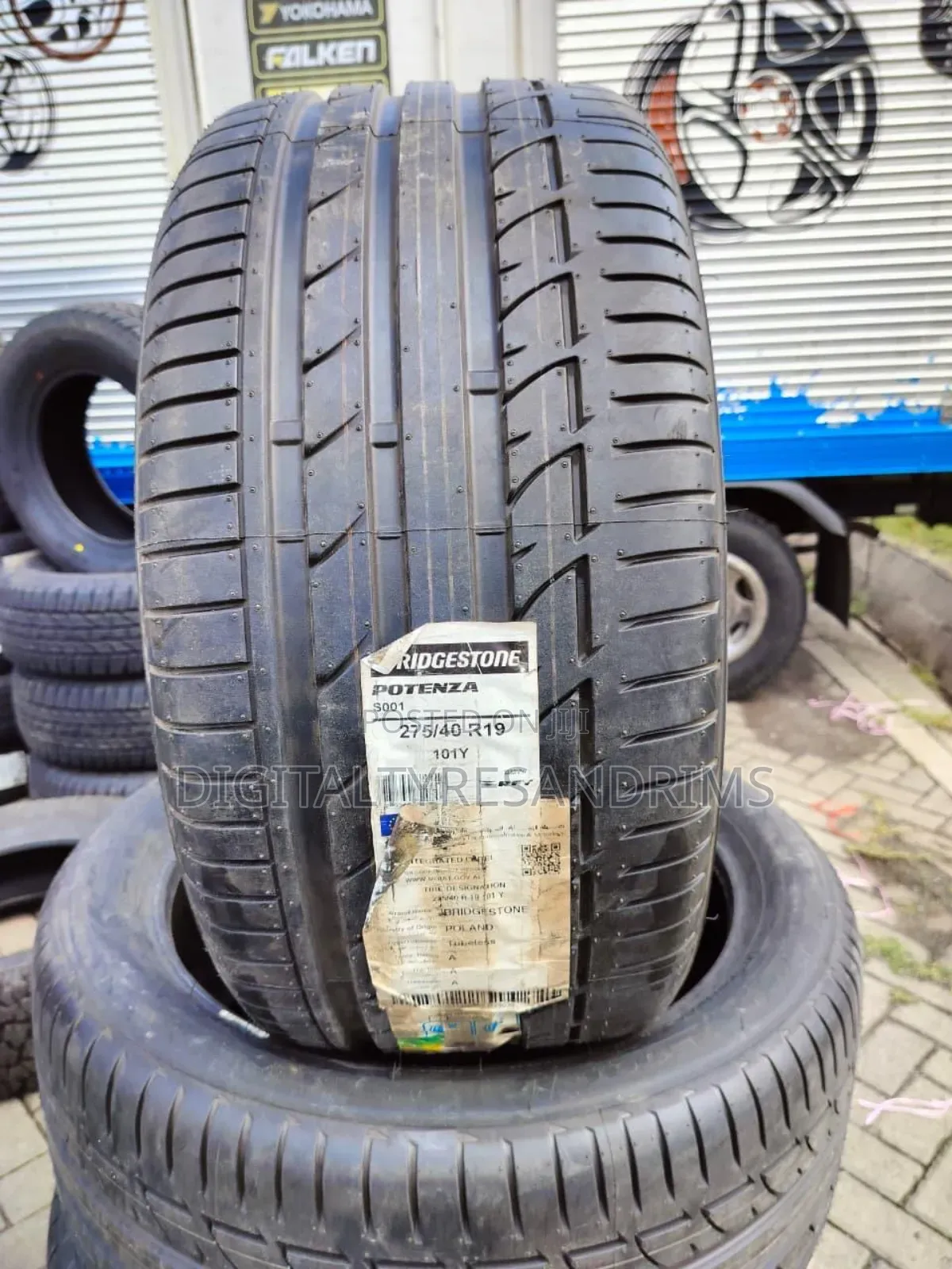 275/40r19 Bridgestone Tyres Brand New Run Flat