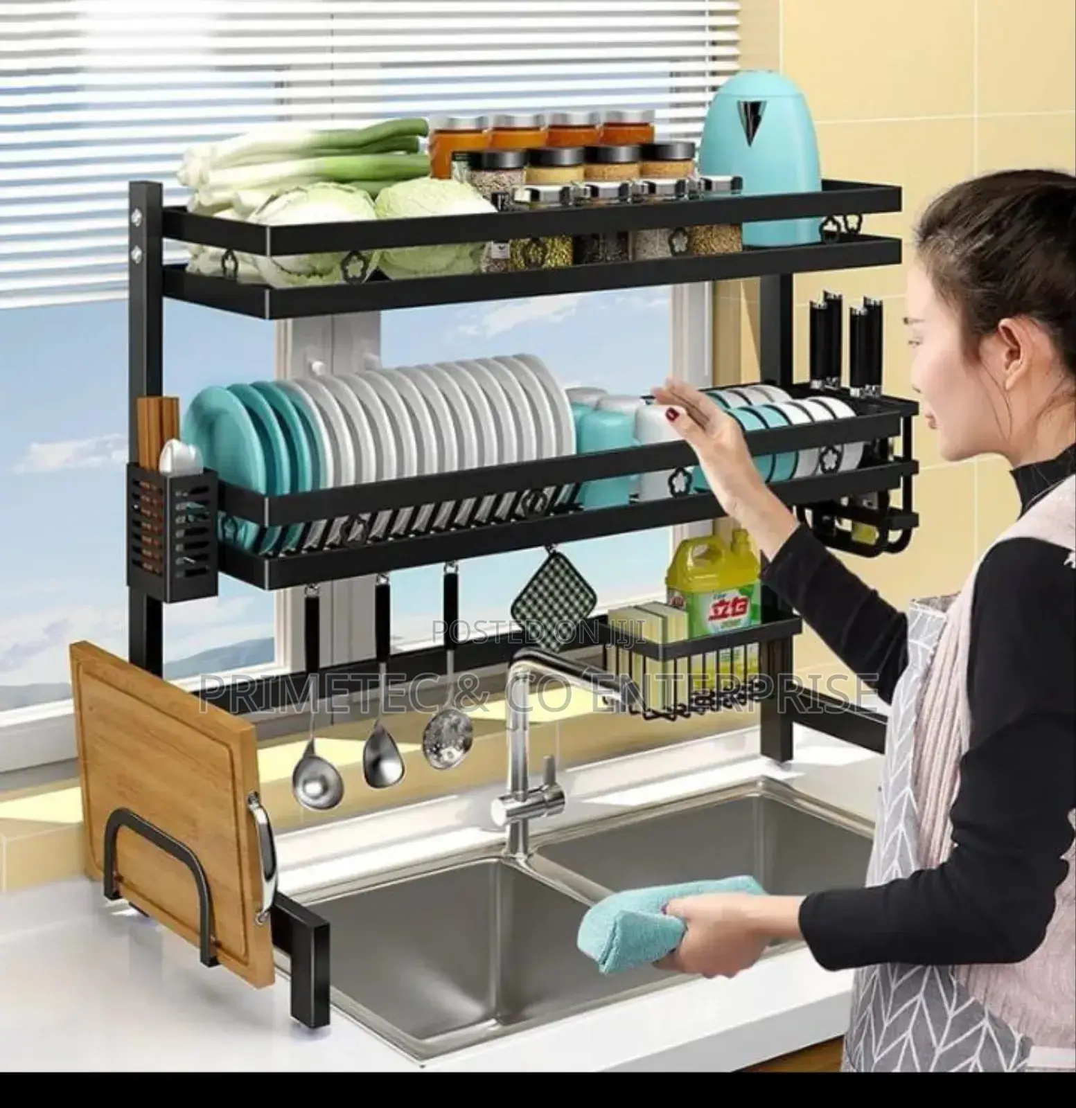 High Quality Heavy Duty Over the Sink Dish Rack