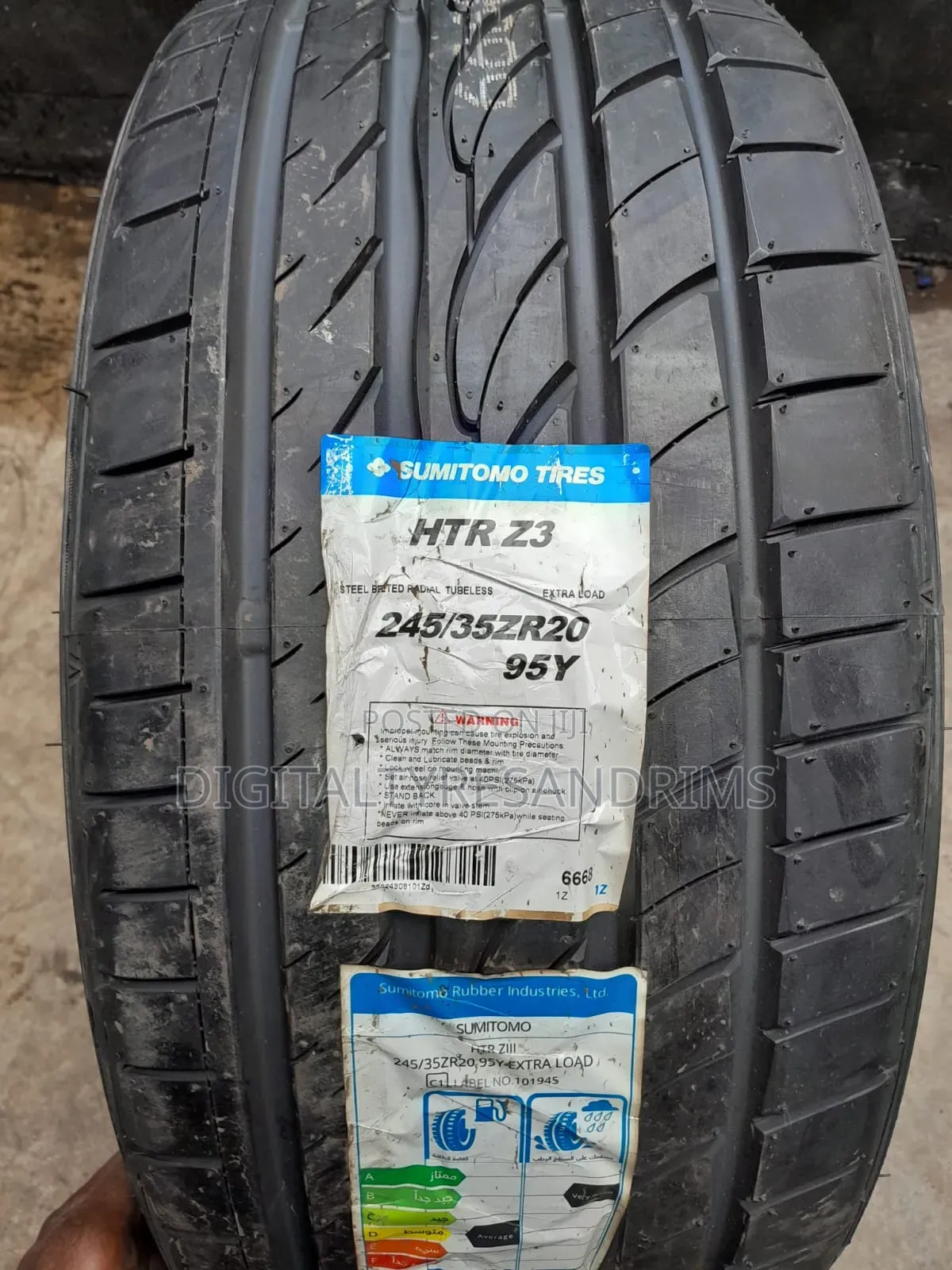 245/35r20 Summitomo Tyres Brand New Made in Japan