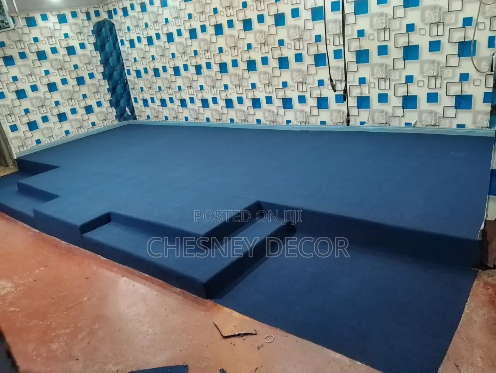 Blue Delta Carpet