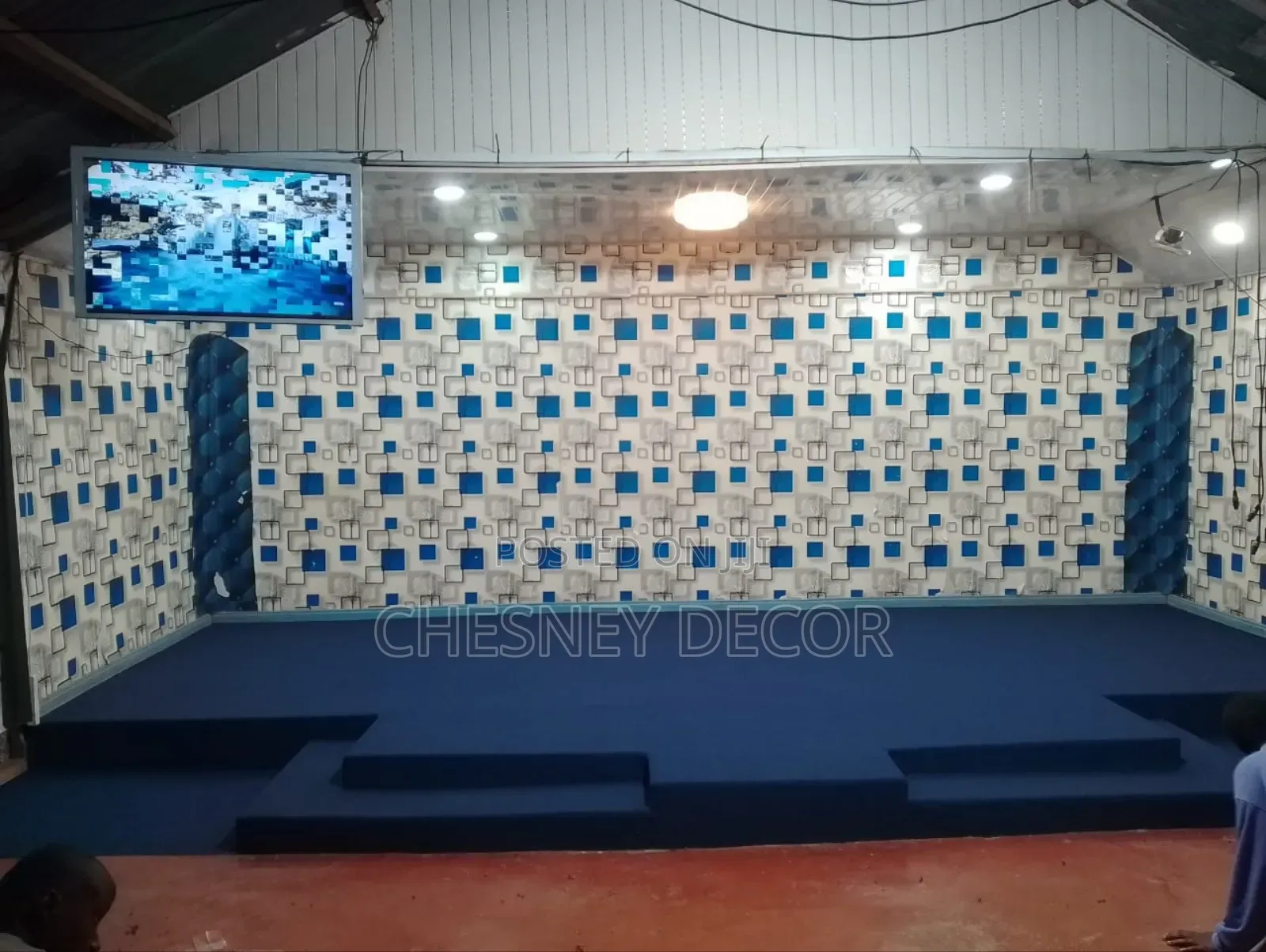 Blue Delta Carpet