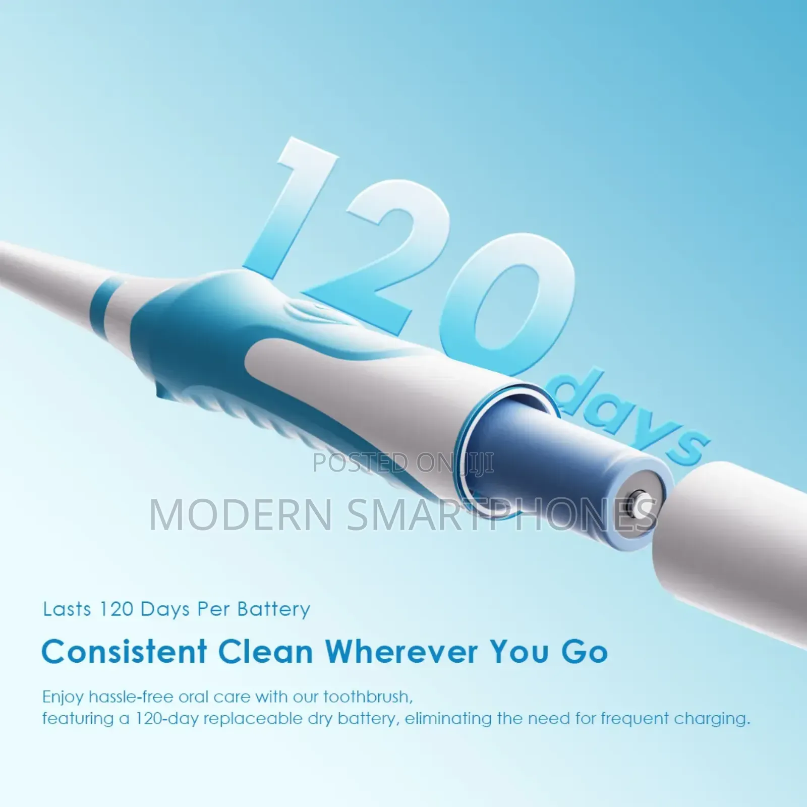 Oraimo Sonicare Electric Toothbrush
8 Brush Heads Last a Yr