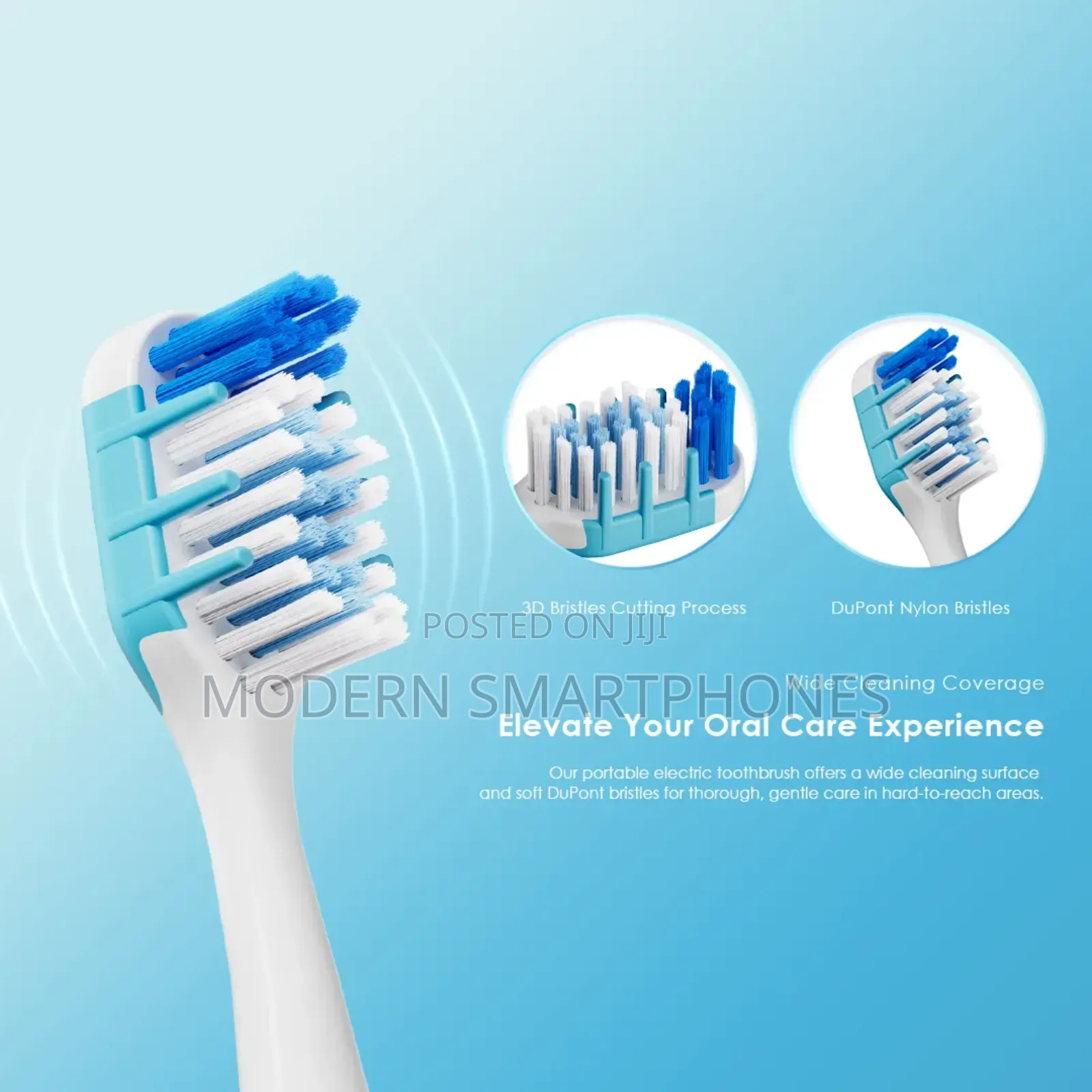 Oraimo Sonicare Electric Toothbrush
8 Brush Heads Last a Yr