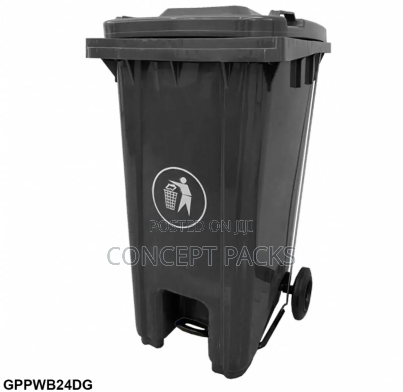 100l Medical Industrial Grade Garbage Bin With Wheels