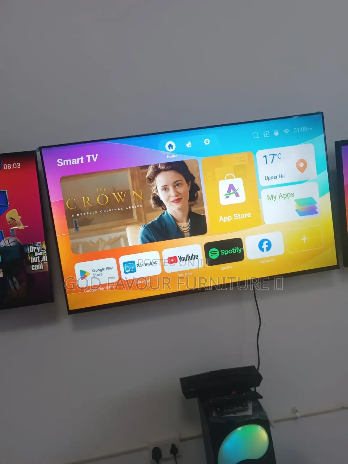 Syinix 55 Inches Smart Android Tv Kp8yg