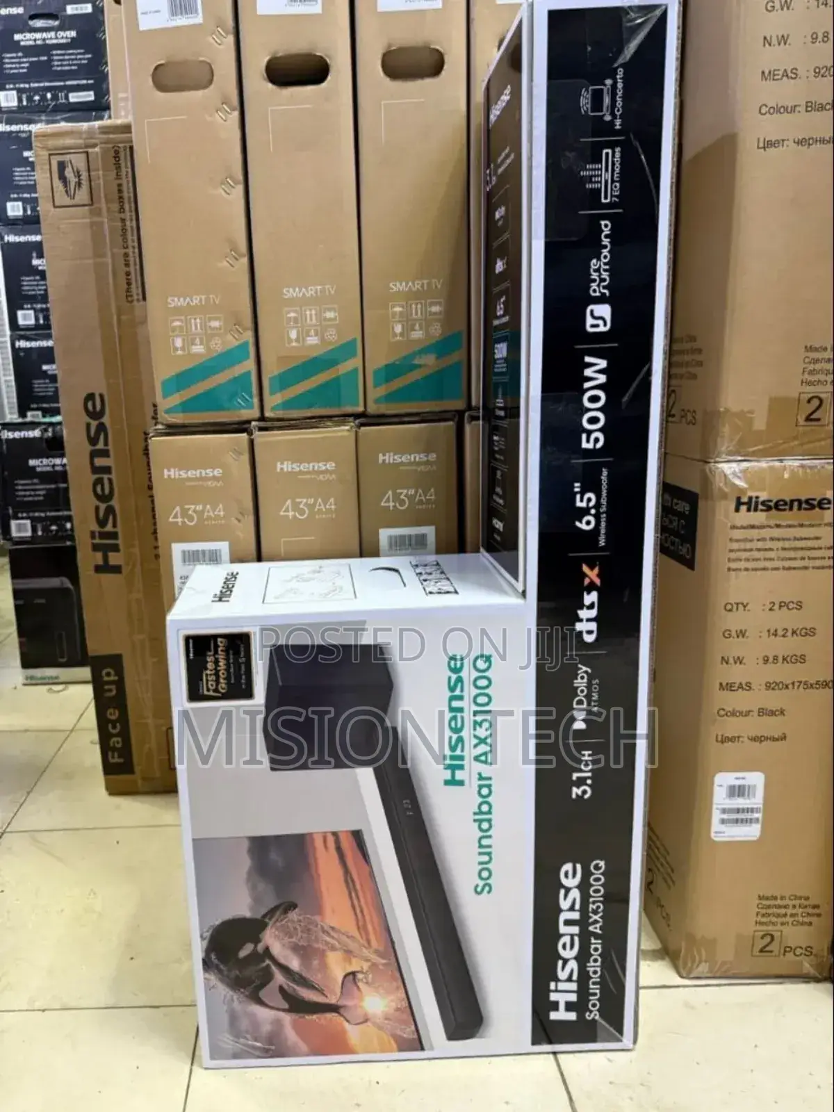 Hisense Ax3100 3.1ch Soundbar
*