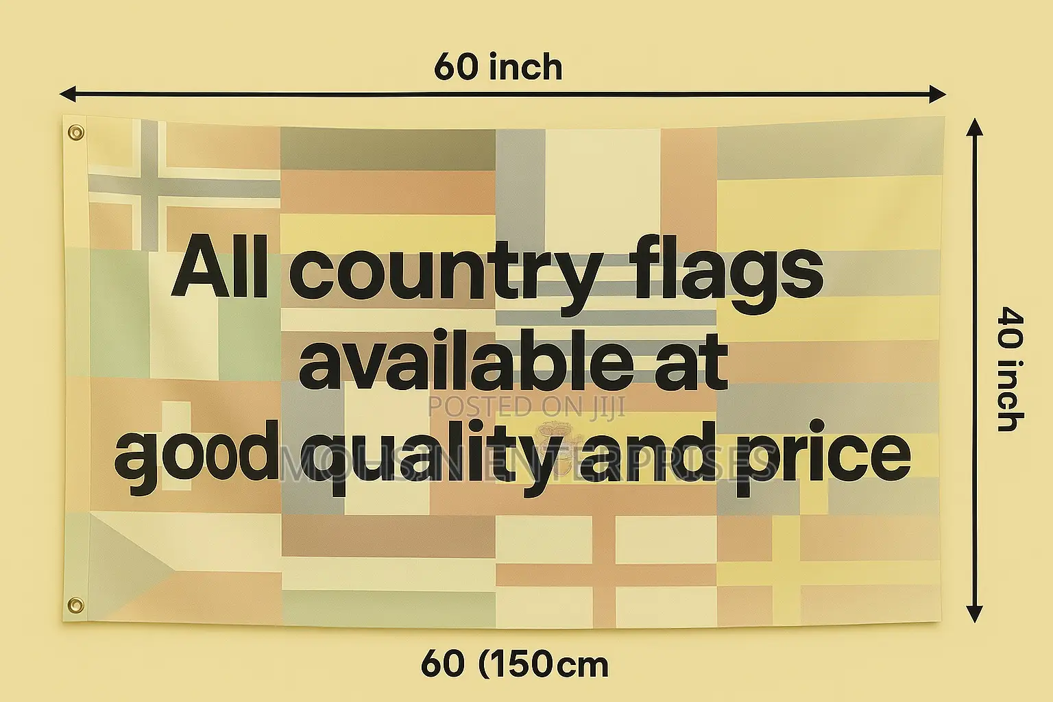 All Countries Professional Flags Available 100cm by 150cm