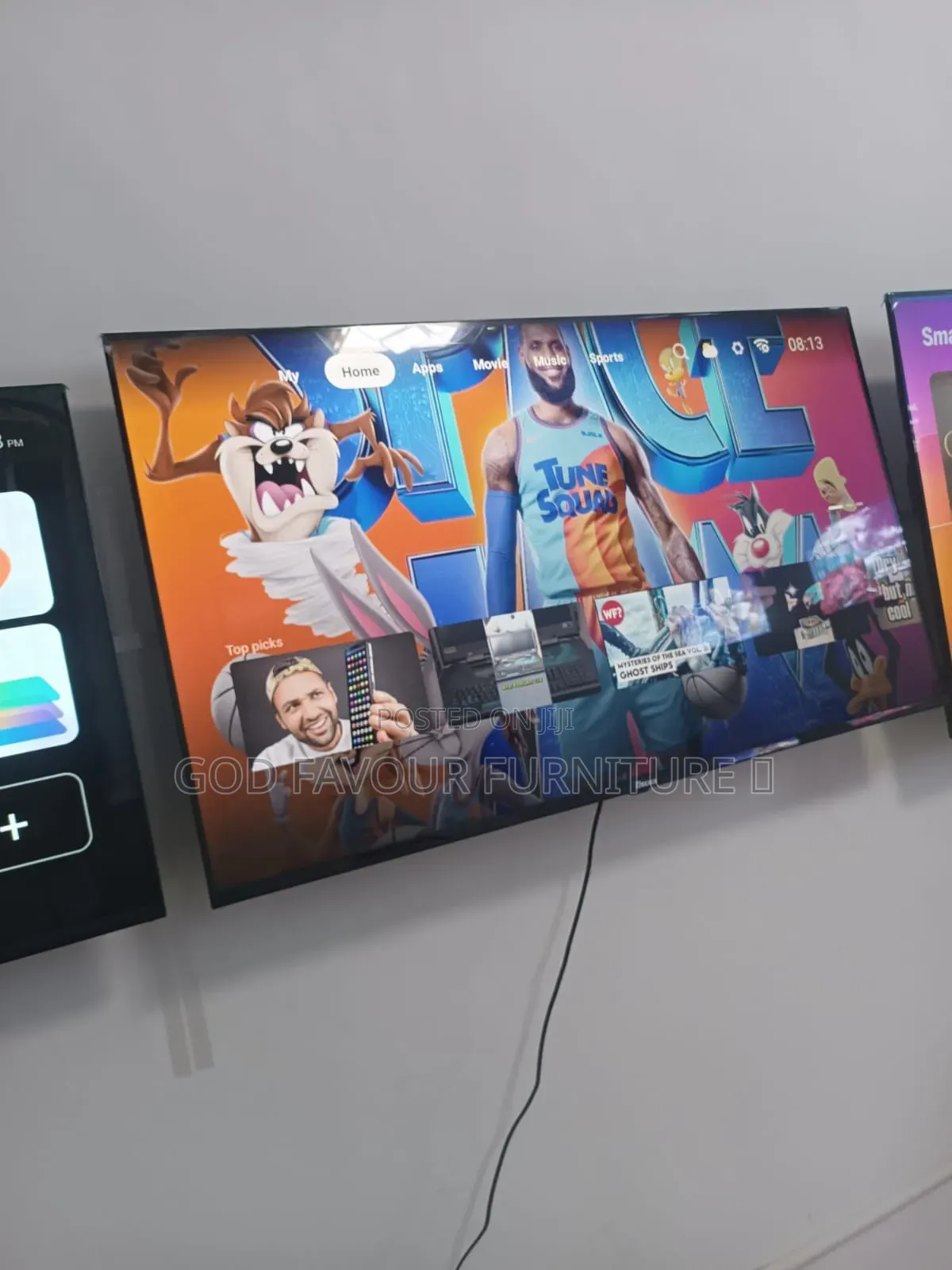 Modern 55 Inches Smart Android Tv Elegant Kp6yc