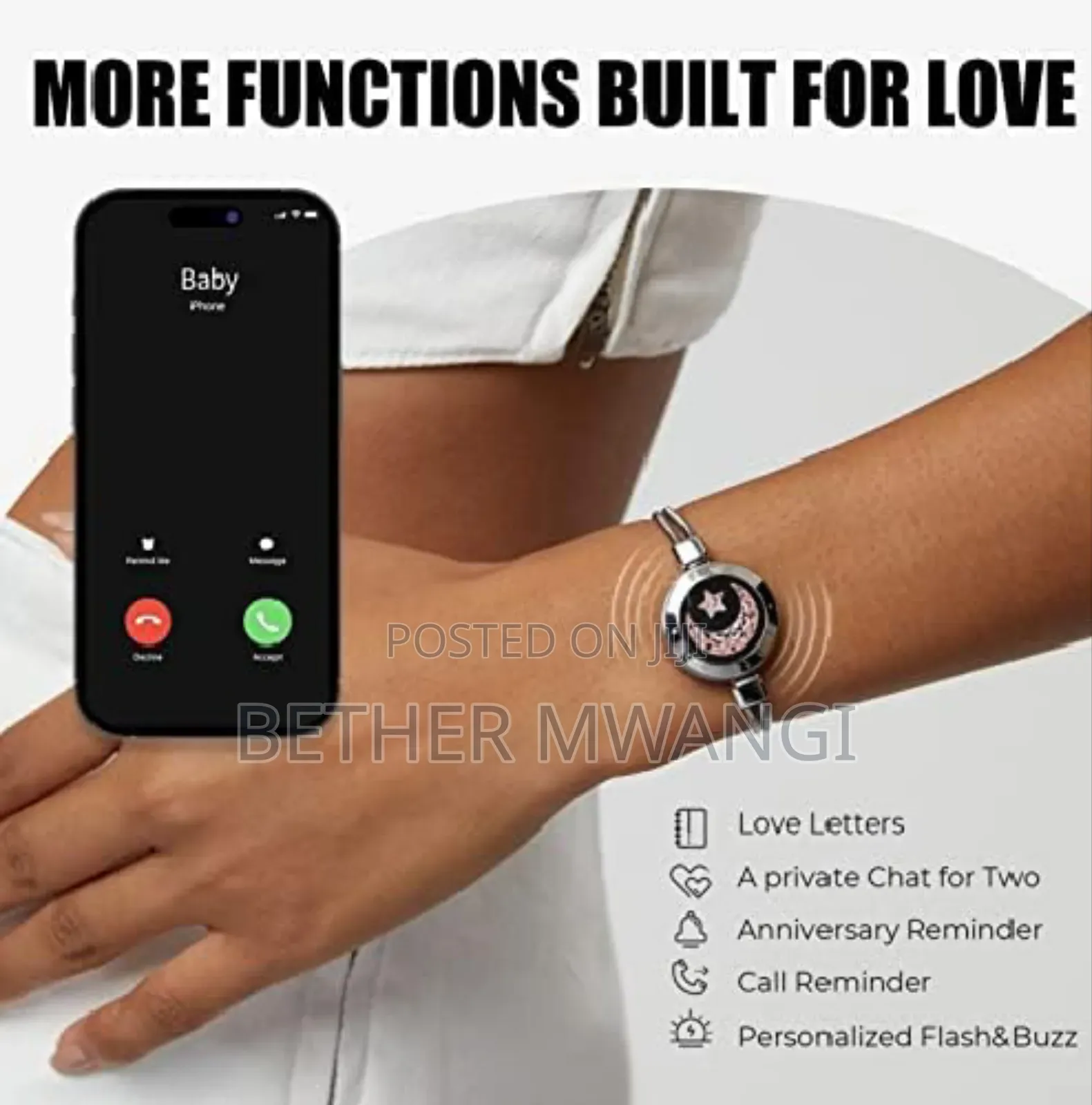 Totwoo Smart Couple Bracelets in Kenya