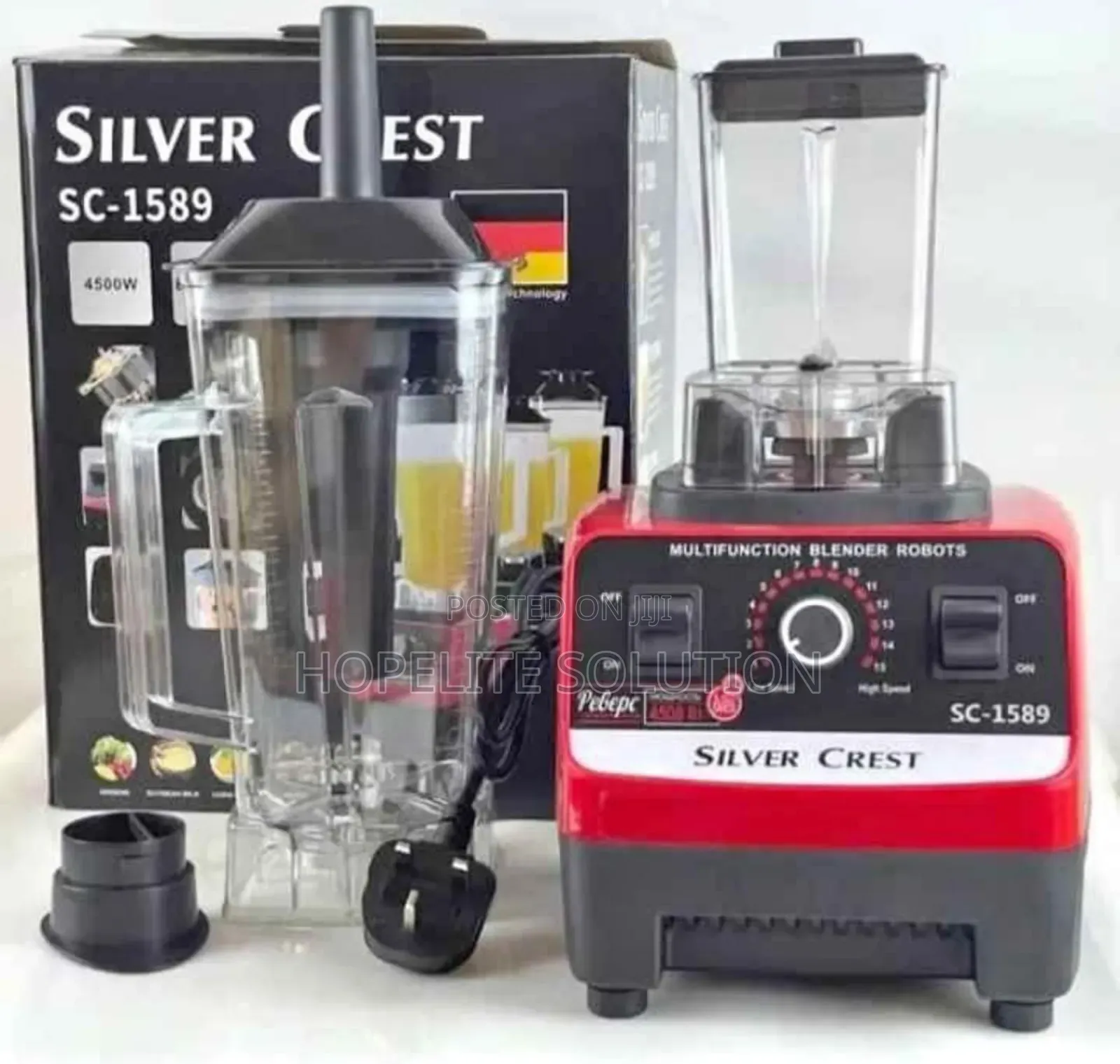 2 in 1 Silver Crest Blade/Juice Blender